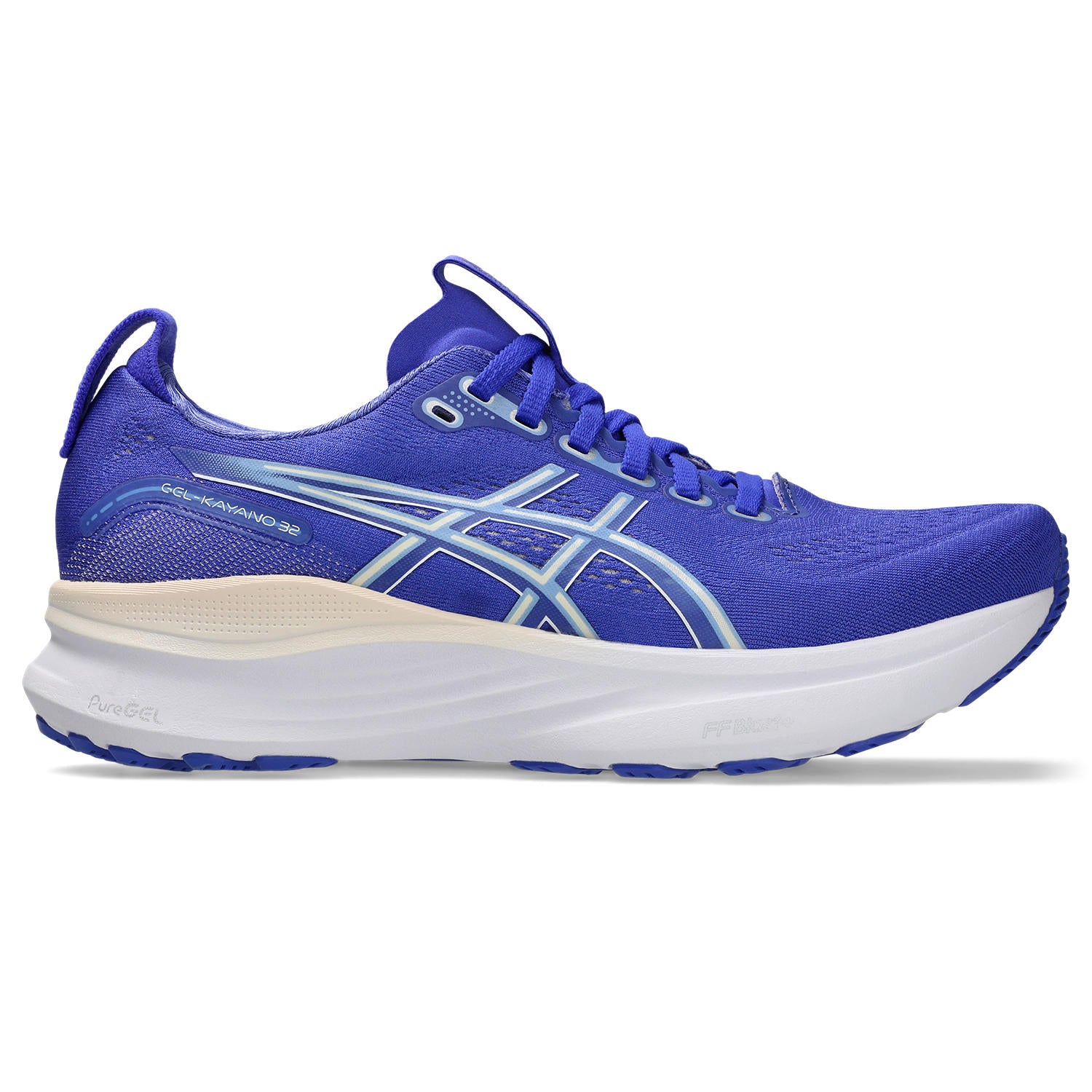 ASICS WOMEN'S KAYANO 32 - B - COBALT BURST/PURE SILVER 5.0