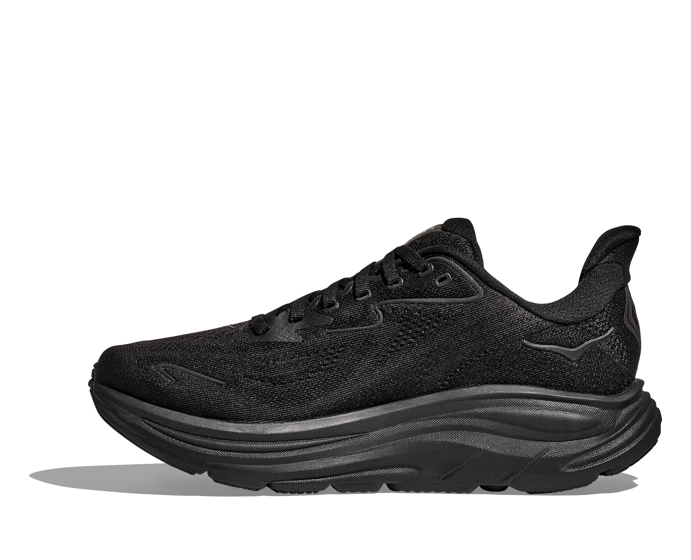 HOKA WOMEN'S CLIFTON 10 - X-WIDE 2E - BBLC BLACK/BLACK - SIZE 10.5