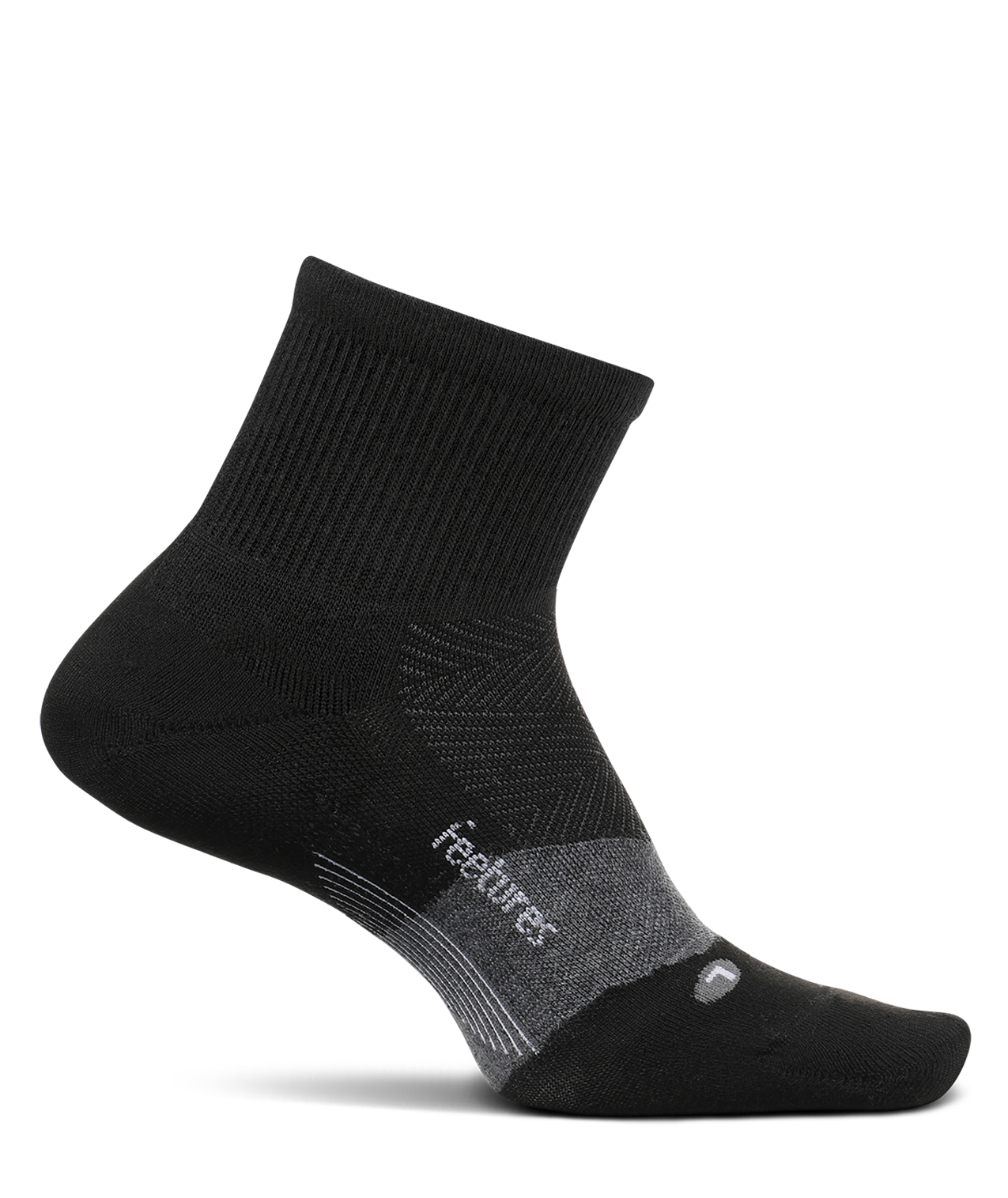 FEETURES MERINO 10 MAX CUSHION QUARTER