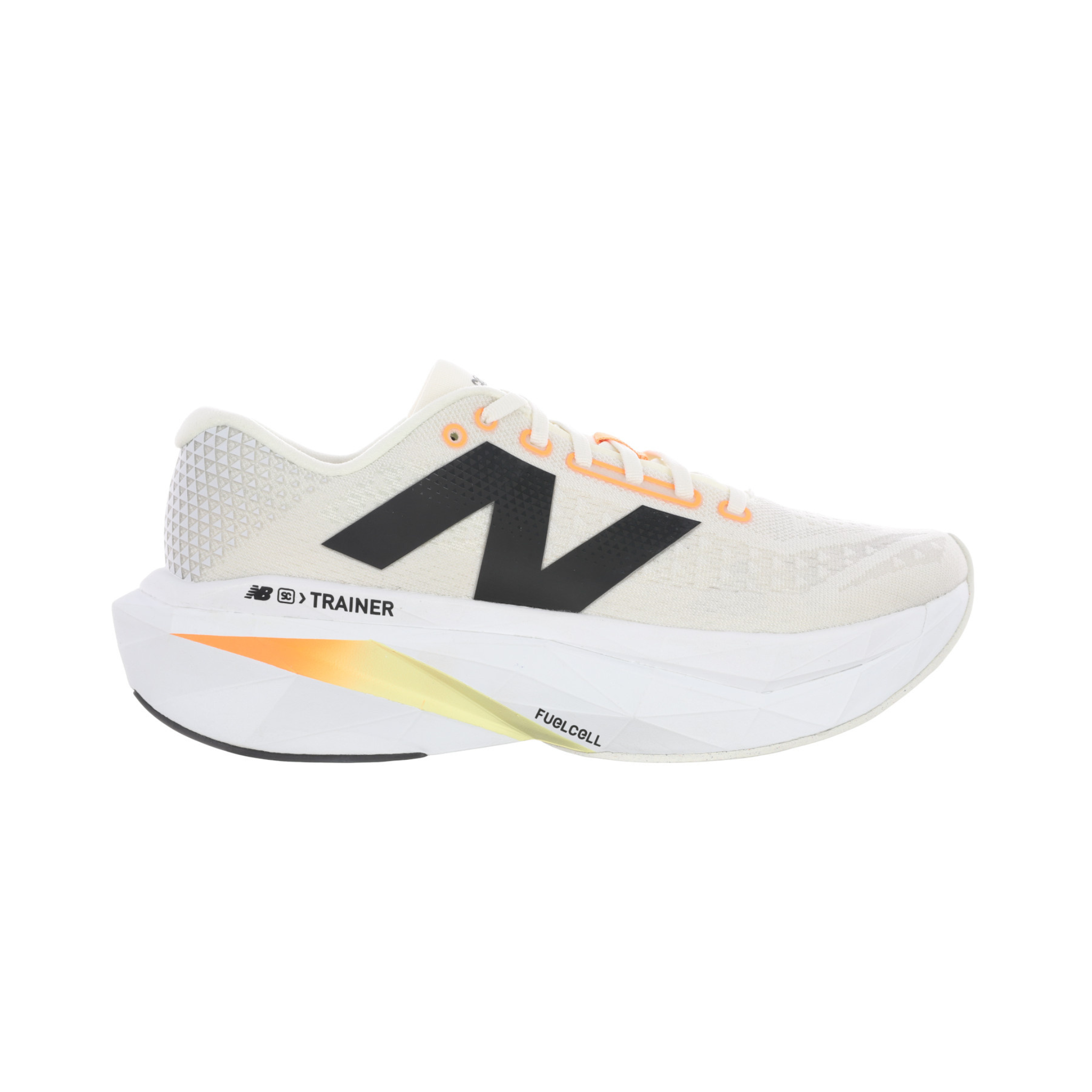 NEW BALANCE MEN'S FUELCELL SUPERCOMP TRAINER V3 - D - CA4 ANGORA/HOT MANGO 7.0