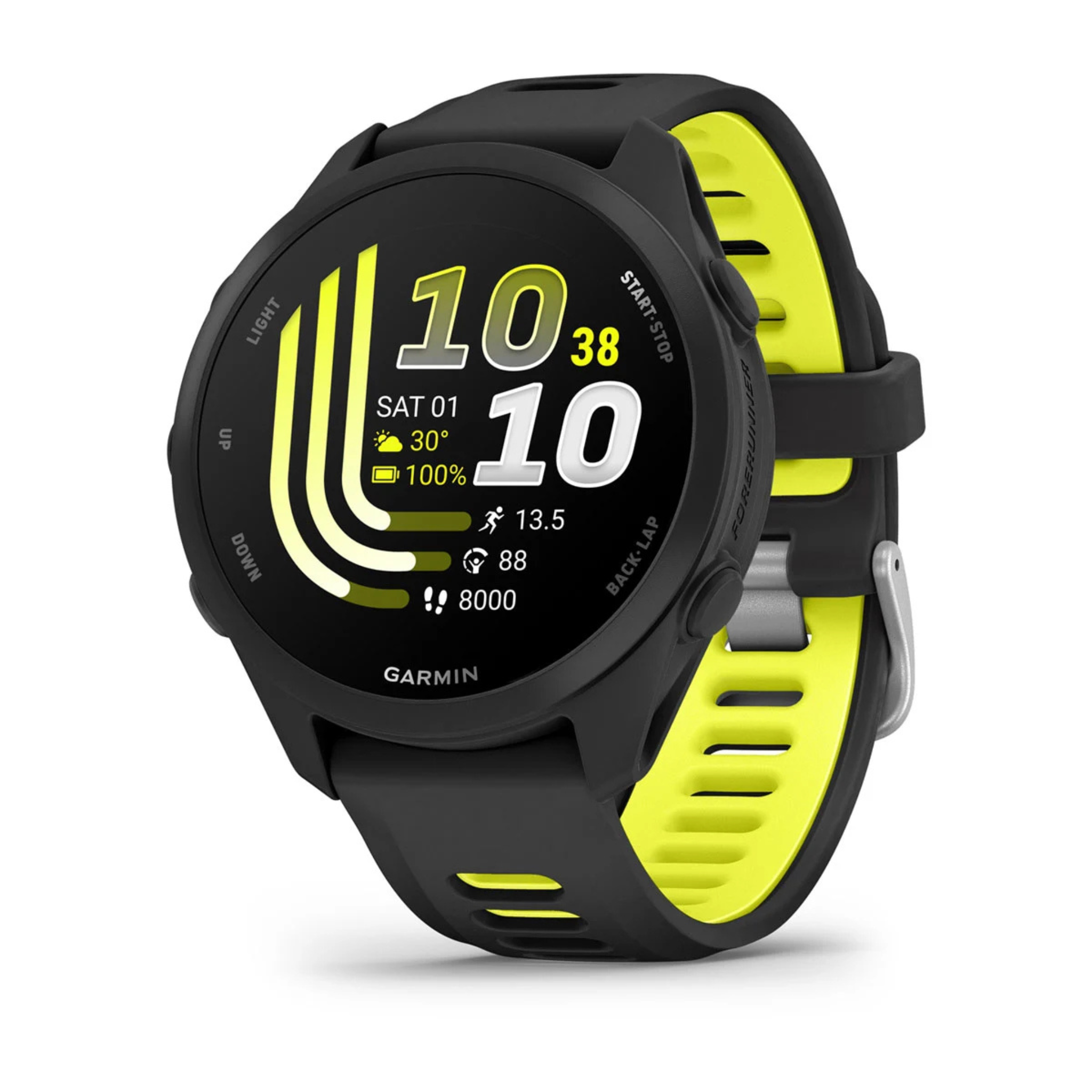 GARMIN FORERUNNER 170 MUSIC BLACK/AMP YELLOW