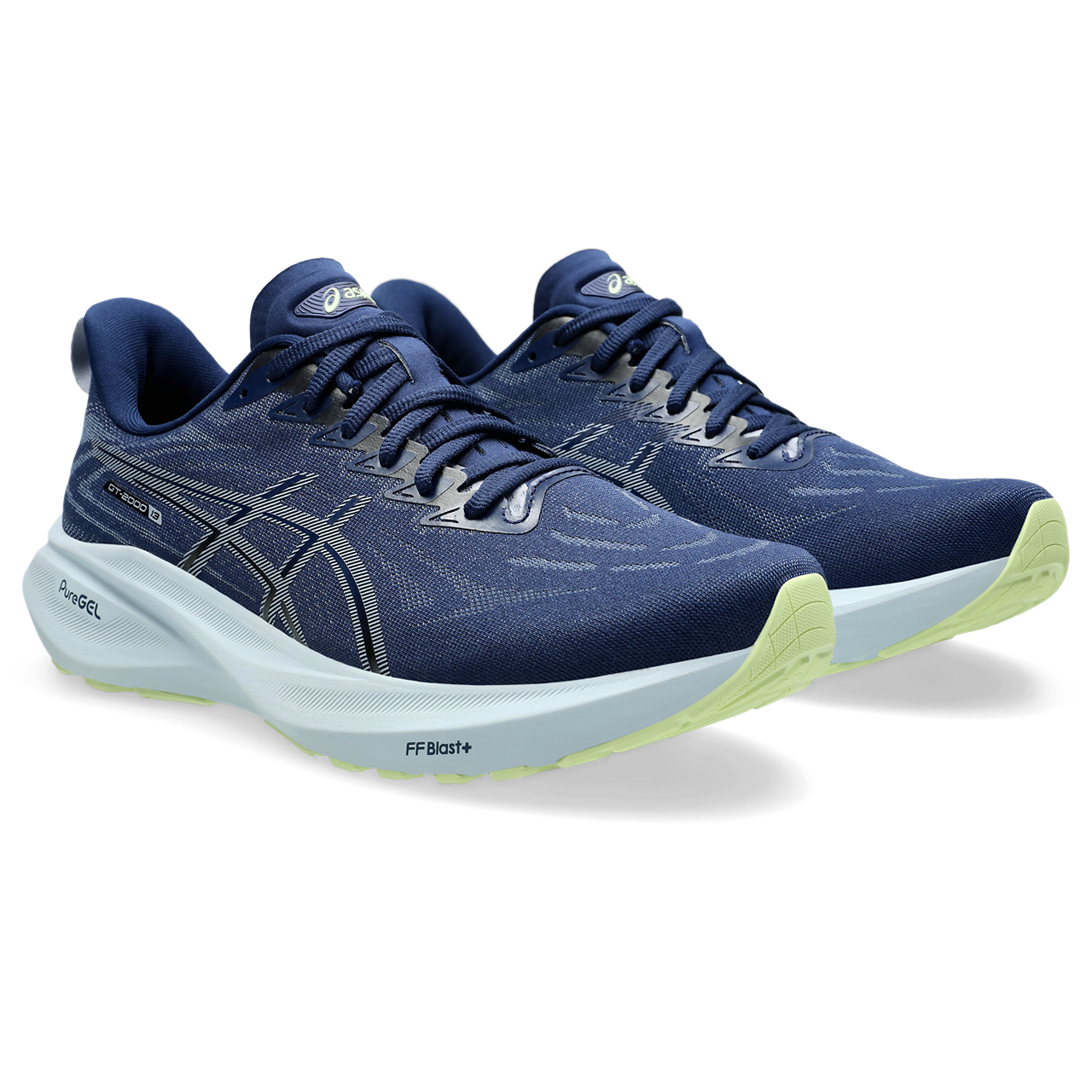 ASICS MEN'S GT-2000 13 - D - 400 BLUE EXPANSE/GREY BLUE 