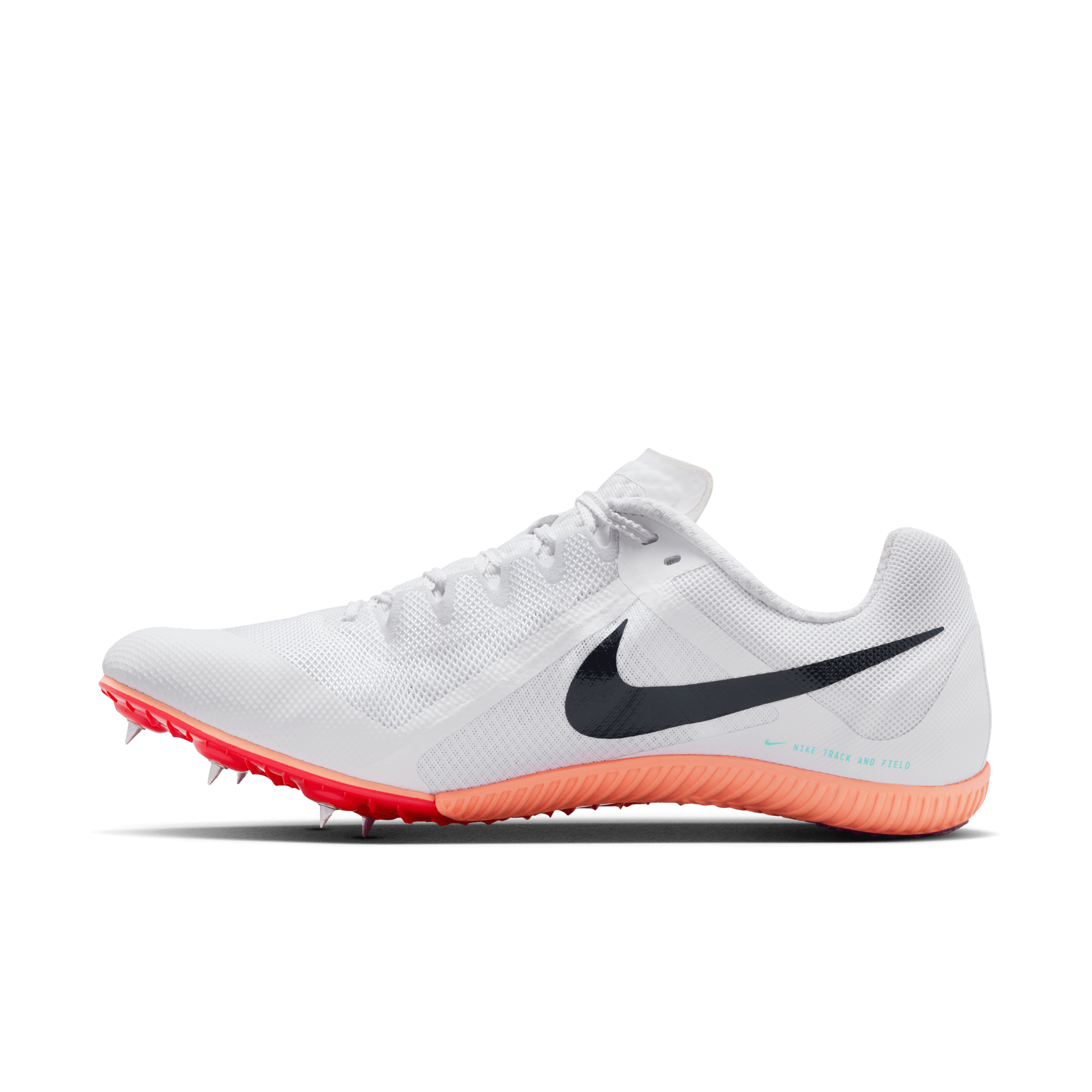 NIKE ZOOM RIVAL MULTI - D - WHITE/BRIGHT CRIMSON