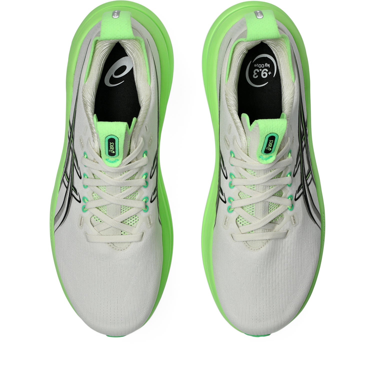 ASICS MEN'S NIMBUS 28 - D - CREAM/BLACK