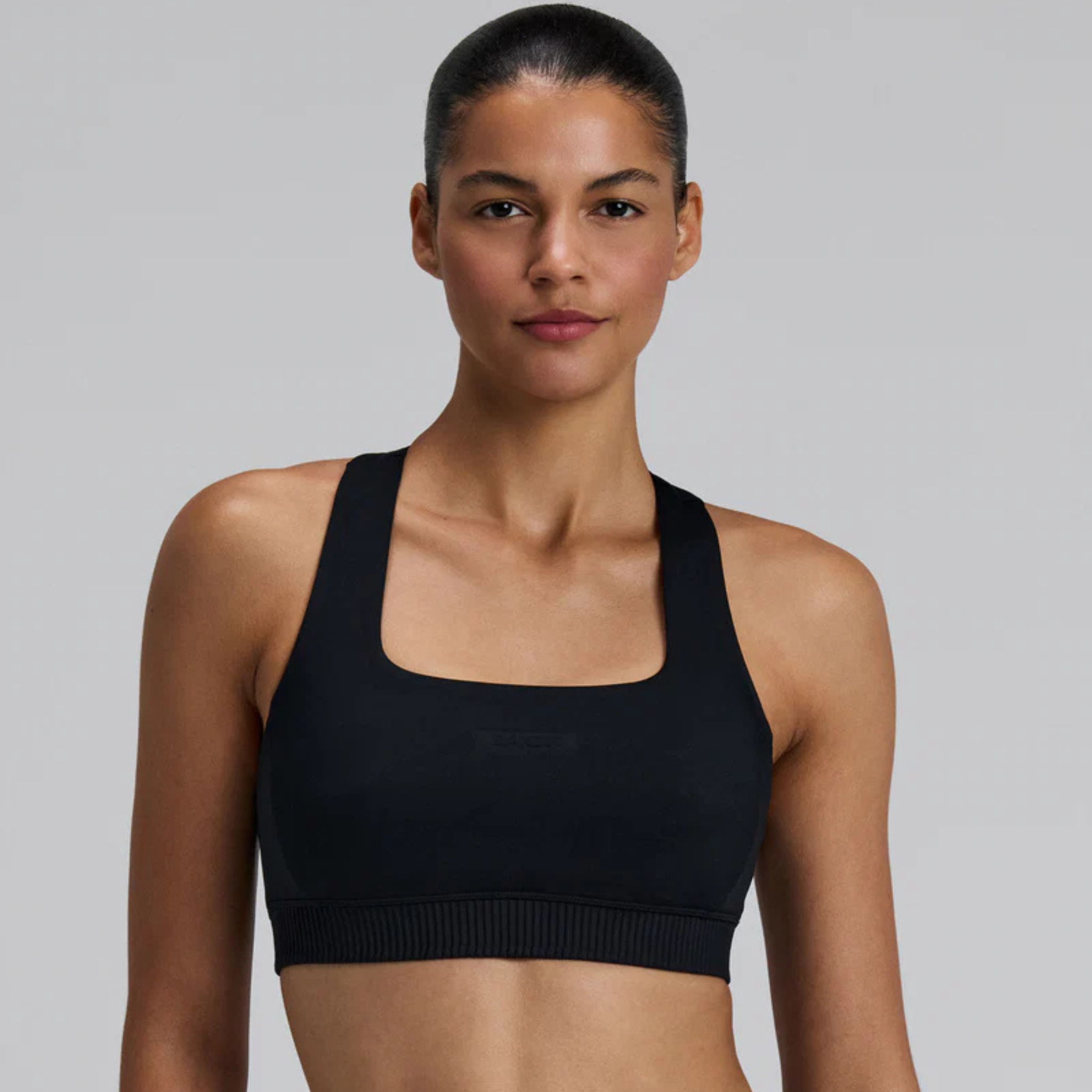 BANDIT WOMEN'S STAMINA SQUARE NECK BRA - BANDIT BLACK XS