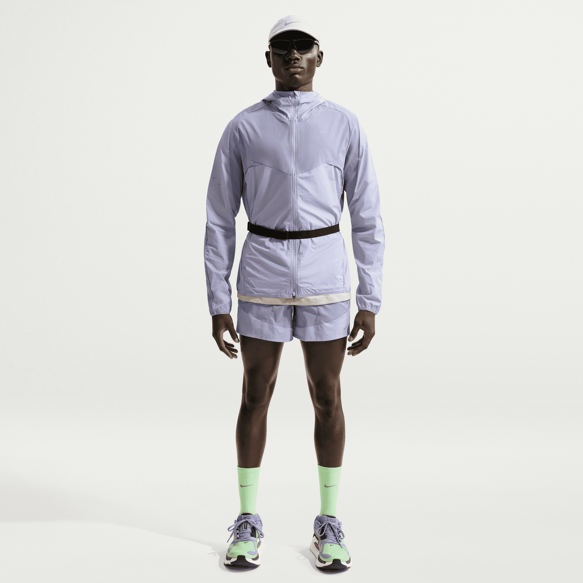 MEN'S STRIDE REPEL JACKET - IRON PURPLE/INDIGO HAZE