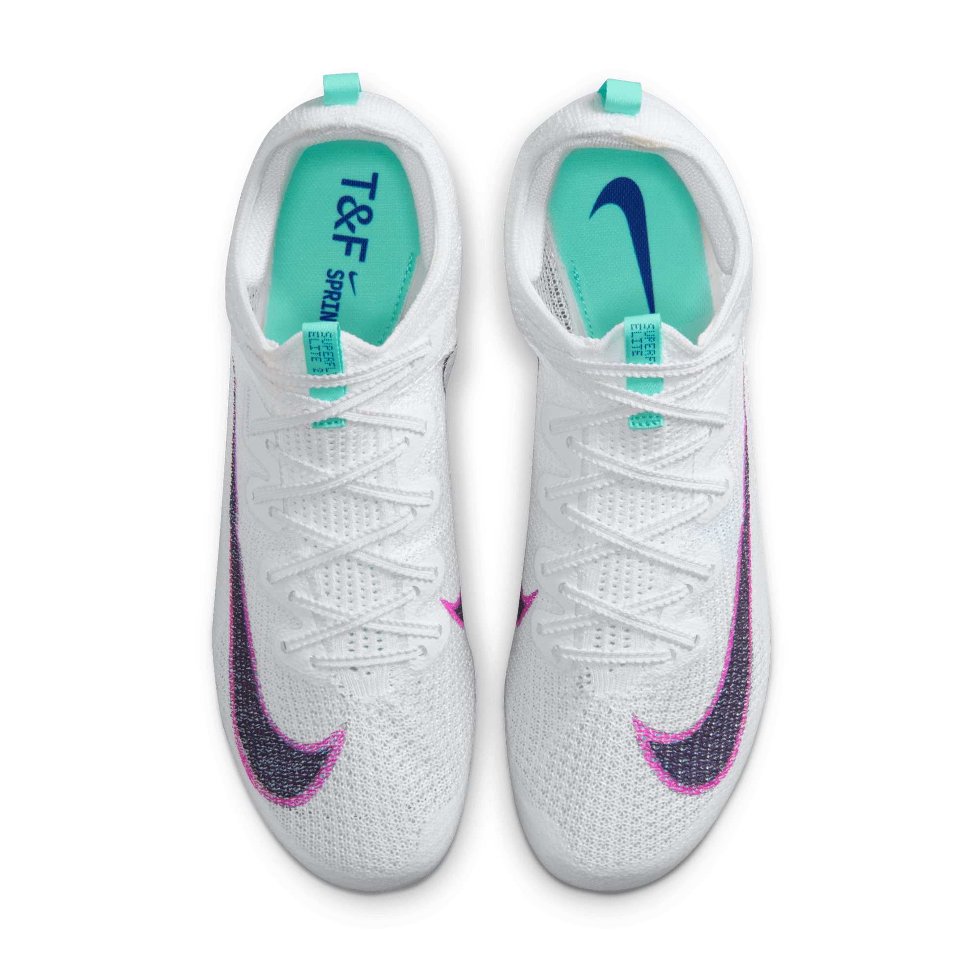 NIKE AIR ZOOM SUPERFLY ELITE 2 - D - WHITE/BRIGHT CRIMSON