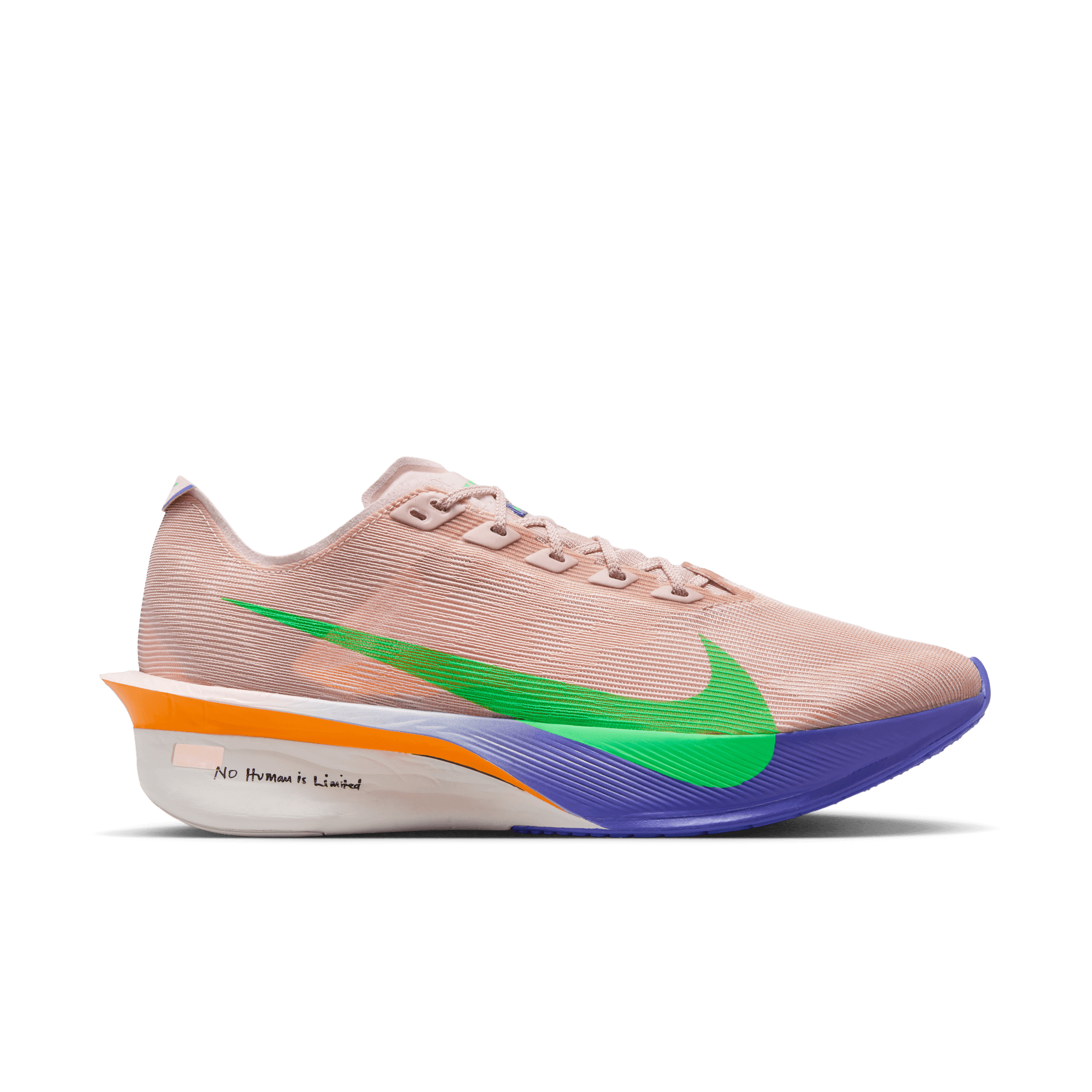 NIKE MEN'S VAPORFLY 4 EK - D - SILT RED/GREEN SHOCK 7.0