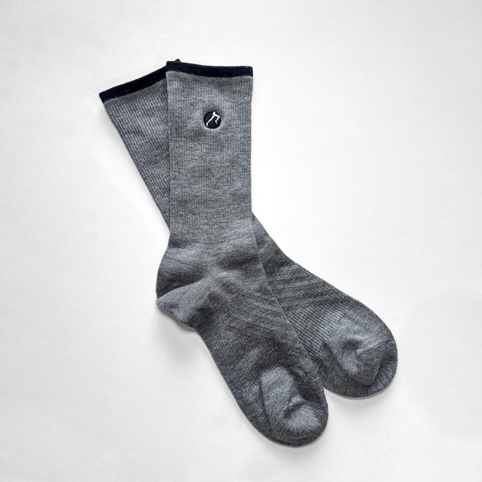 PR GEAR MERINO ACTIVE LIGHTWEIGHT SOCK GRAY