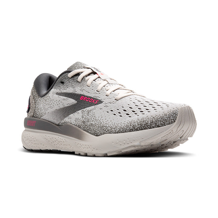 BROOKS WOMEN'S GHOST 16 - B - 006 GREY/GARGOYLE/PINK 