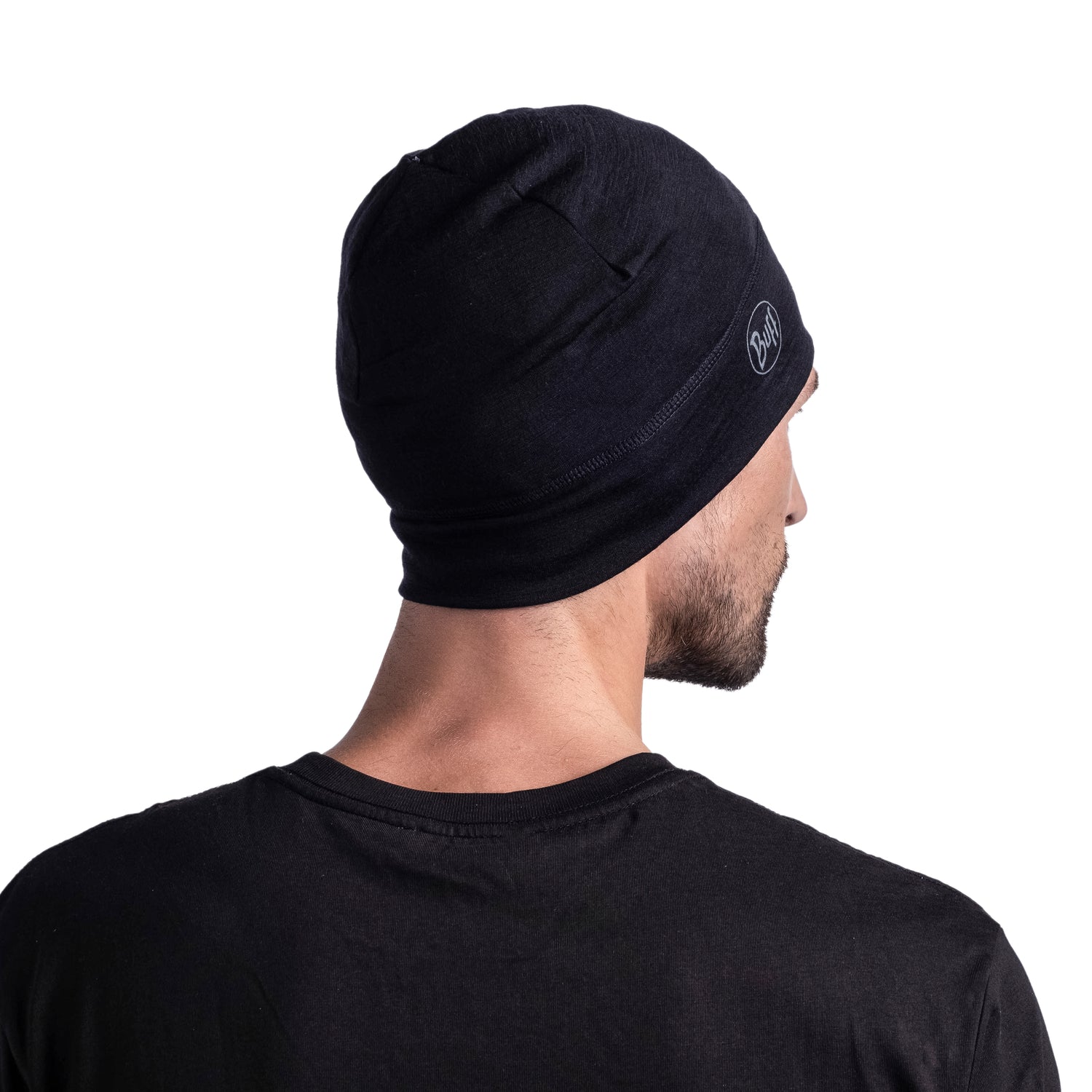 BUFF BUFF MERINO LIGHTWEIGHT BEANIE - BLACK