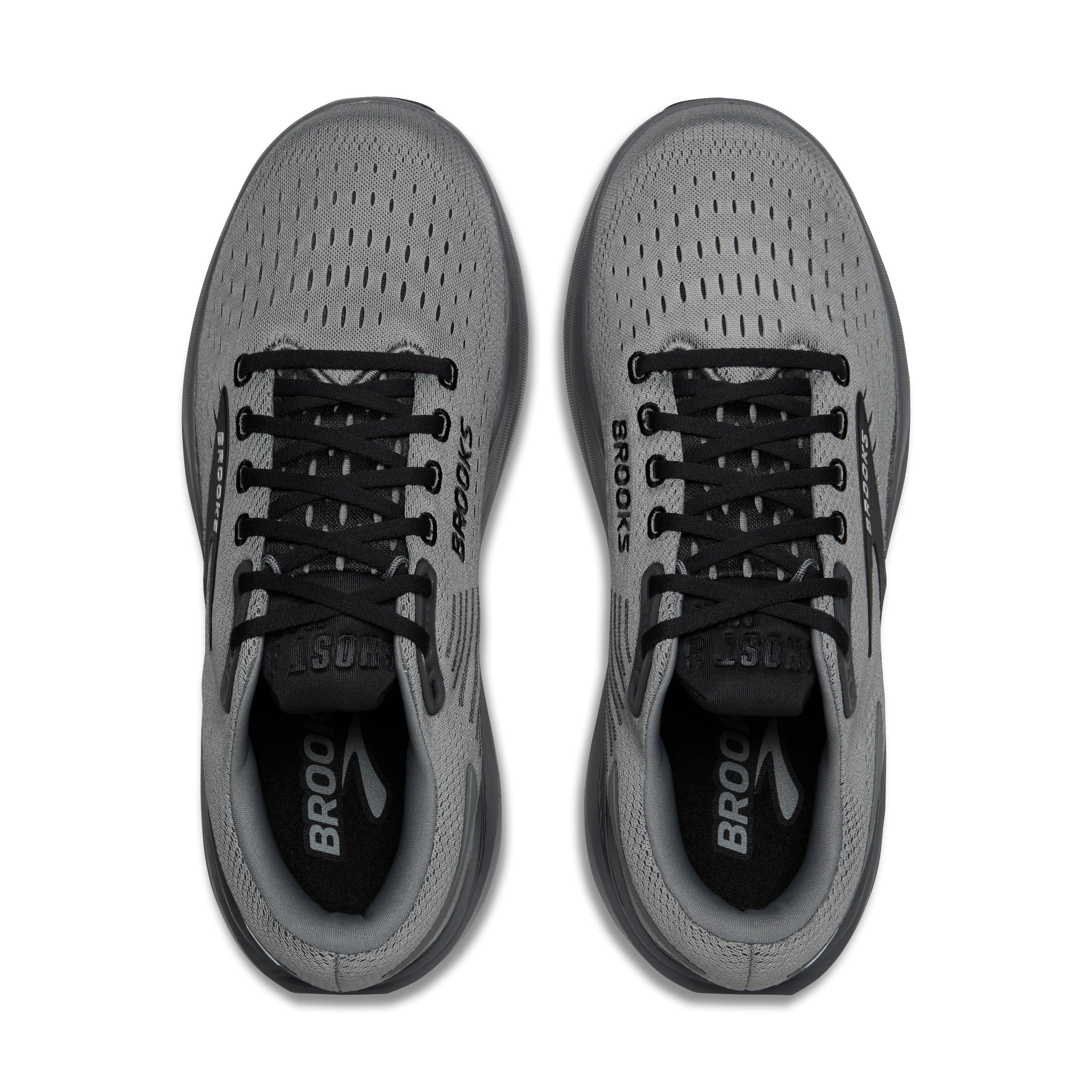 BROOKS MEN'S GHOST MAX 3 - X-WIDE 4E - PRIMER GREY/EBONY - SIZE 10.5