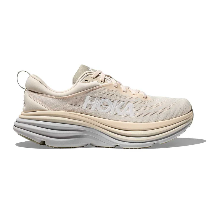 HOKA MEN'S BONDI 8 - D - OKB OAT MILK/BARLEY 7.0