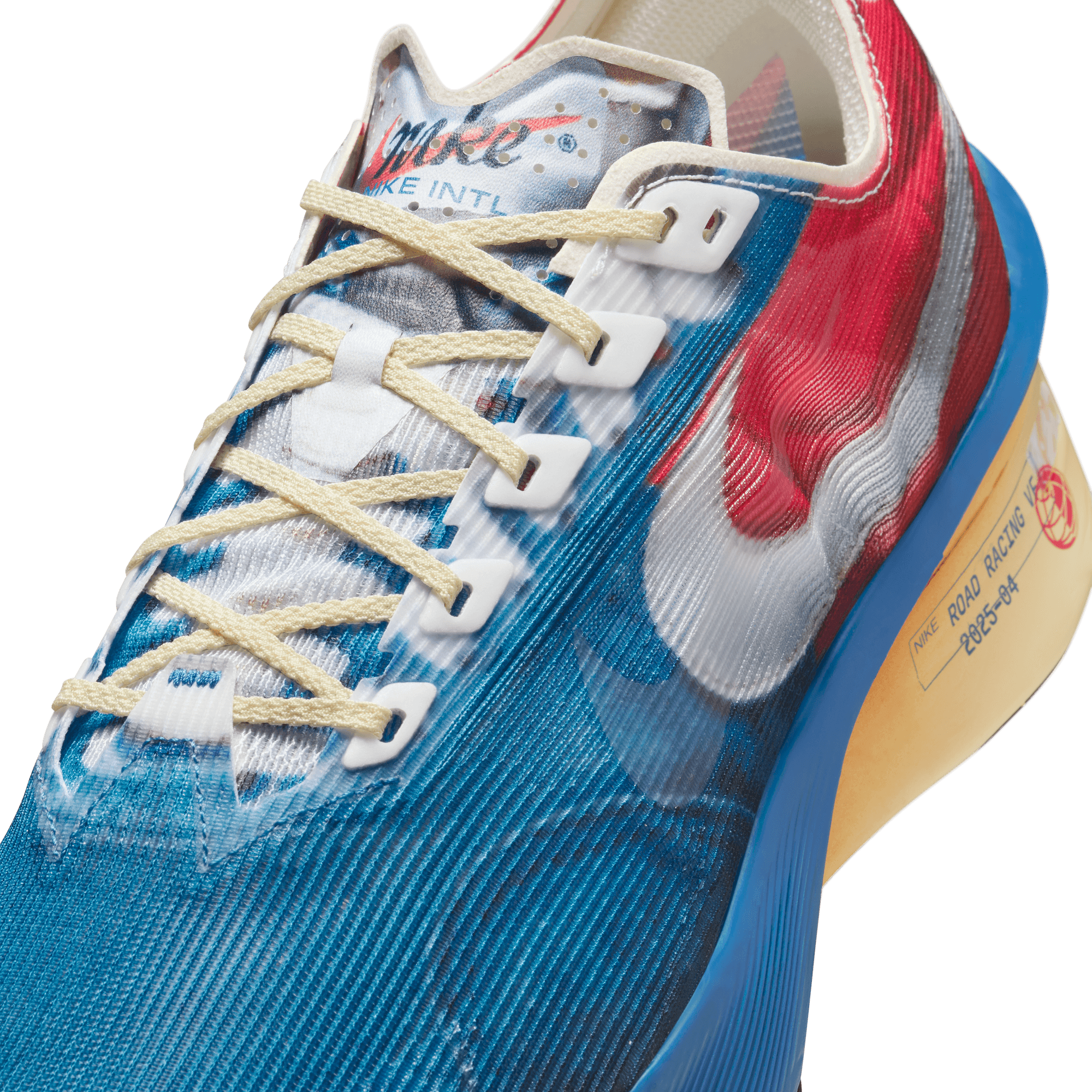 MEN'S VAPORFLY 4 - D - MULTI COLOR/CLEAR MOUNTAIN BLUE