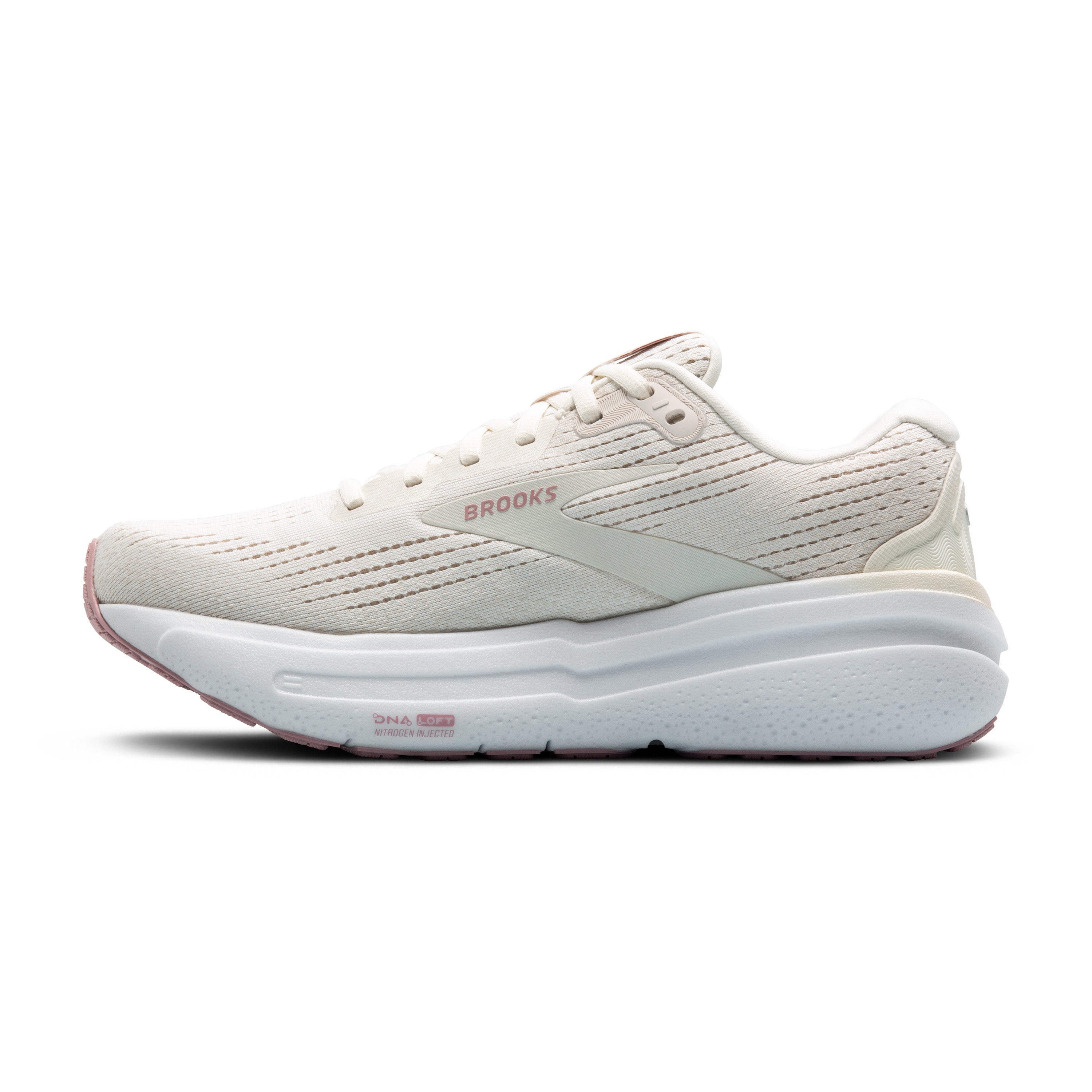 BROOKS WOMEN'S GHOST MAX 2 - B - 190 COCONUT MILK/GRAY/ZEPHYR 