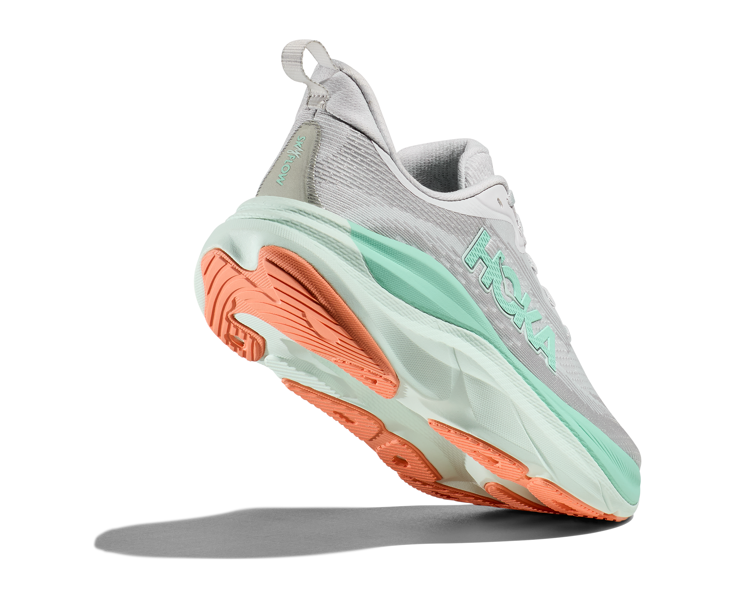 HOKA WOMEN'S SKYFLOW - B - CMCG COSMIC GREY/SEAFOAM 