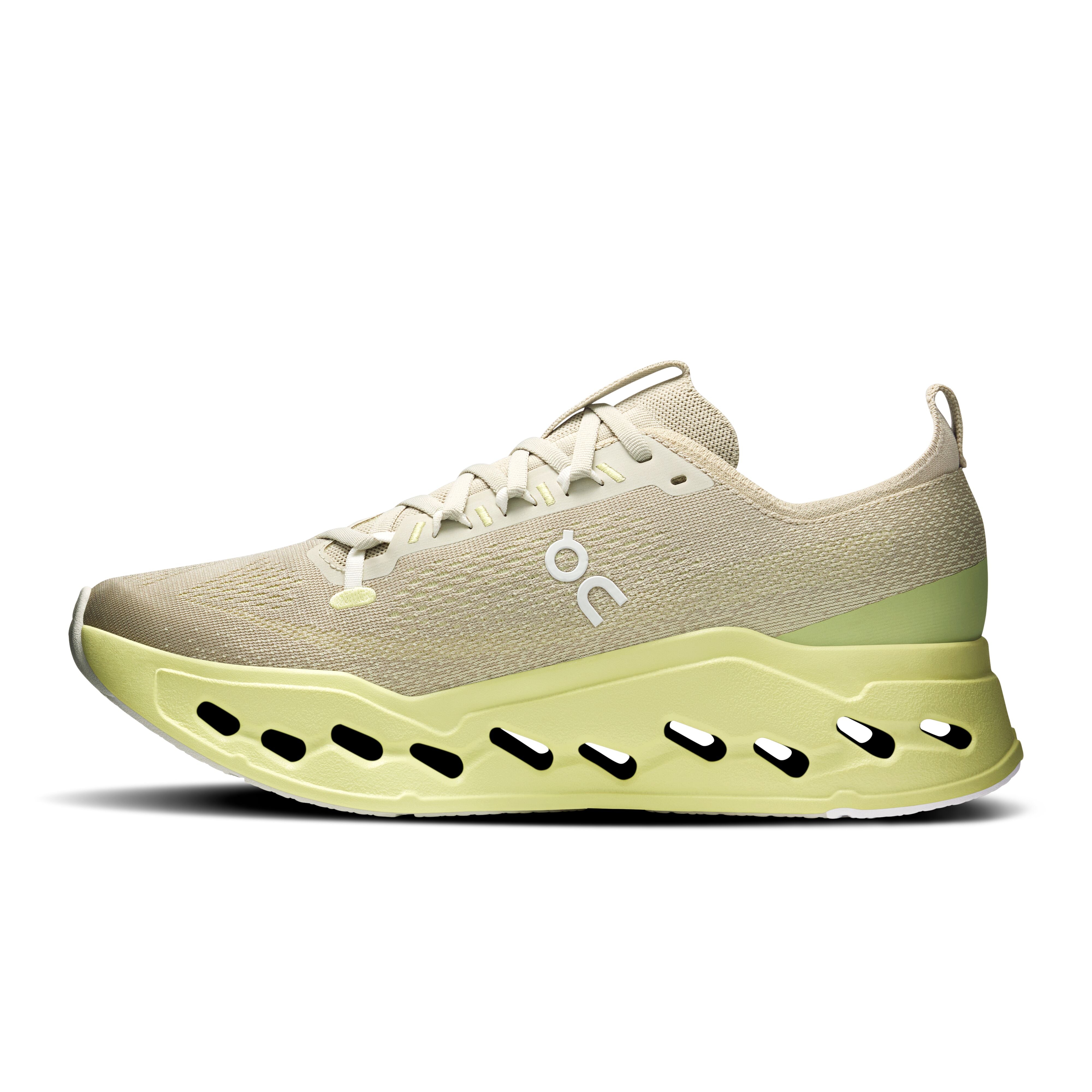 ON RUNNING MEN'S CLOUDSURFER MAX - D - PELICAN / LIMELIGHT