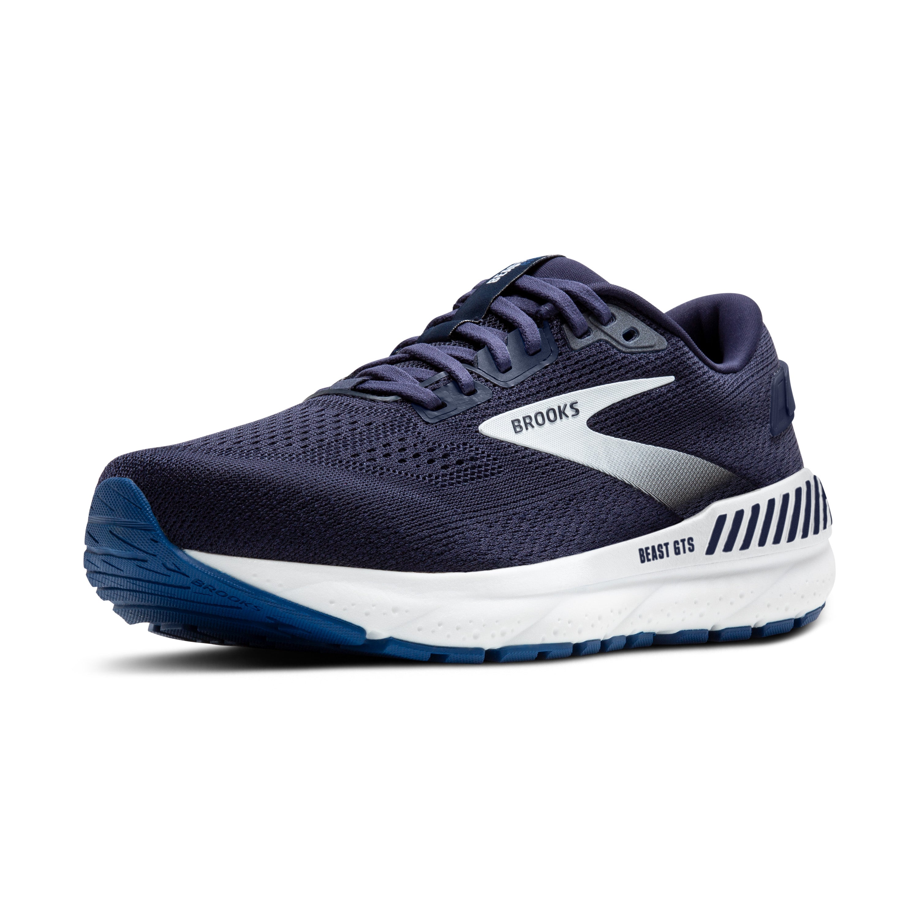 BROOKS MEN'S BEAST 24 - WIDE 2E - 452 PEACOAT/TRUE NAVY/WHITE 