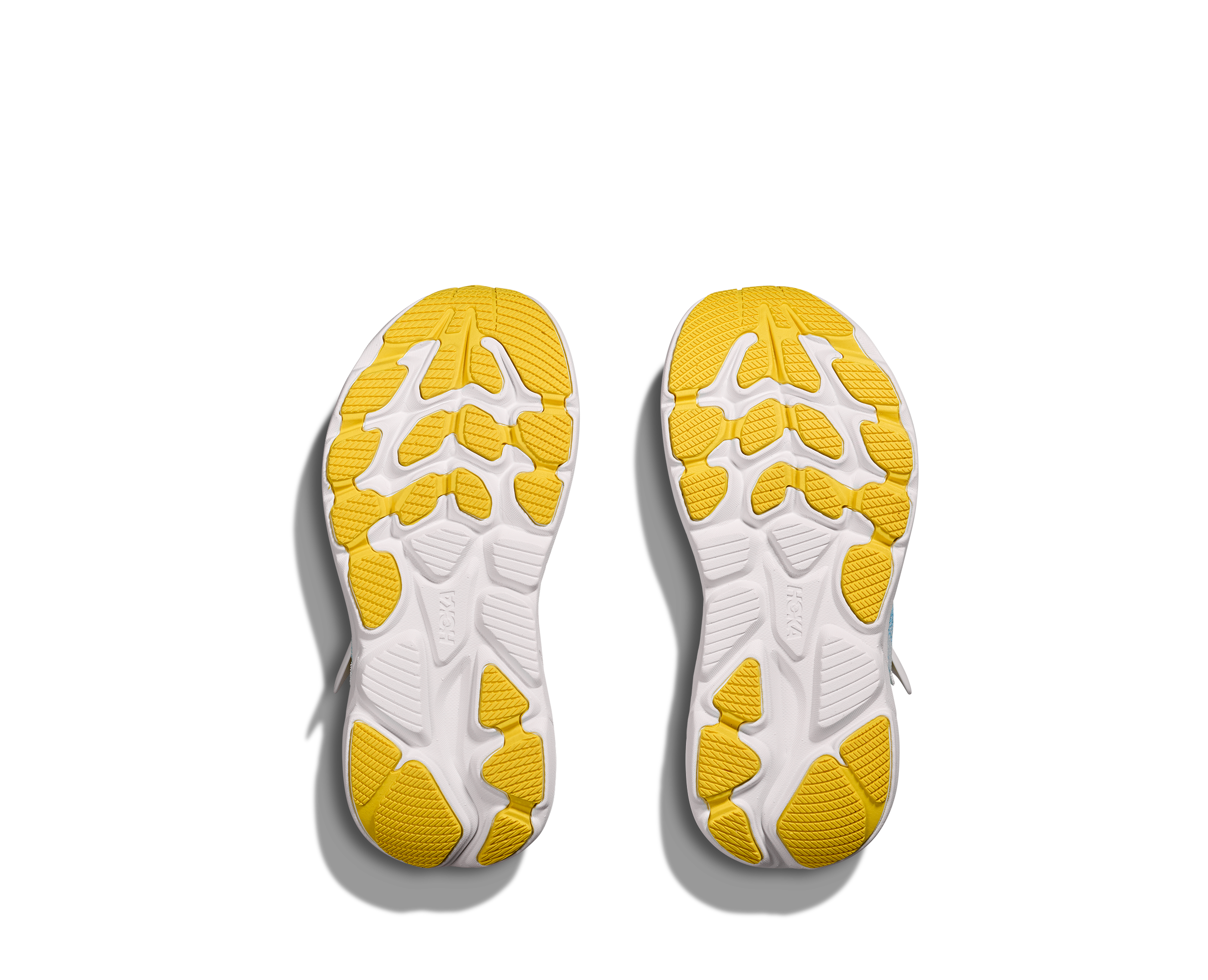 HOKA KID'S CLIFTON 10 LITTLE KIDS - FROST/SOARING BLUE