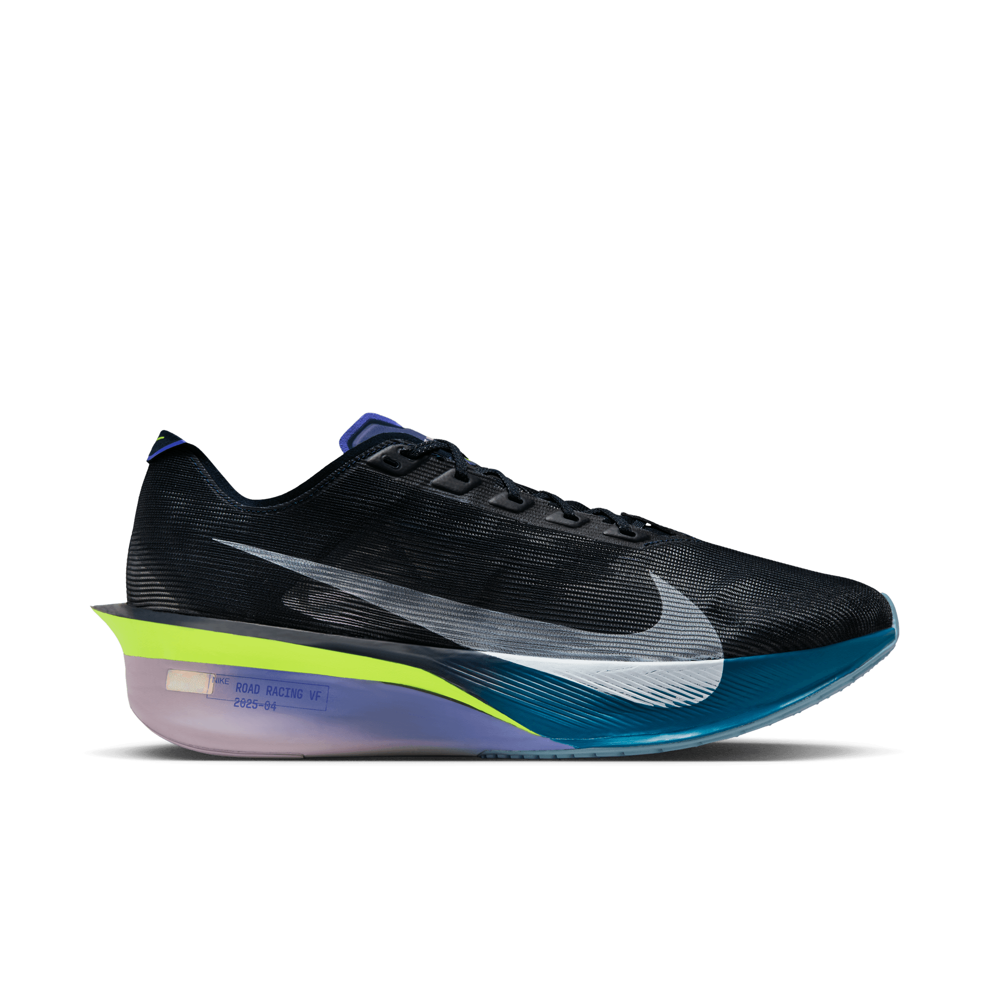 NIKE MEN'S VAPORFLY 4 - D - OBSIDIAN/PERSIAN VIOLET 7.0