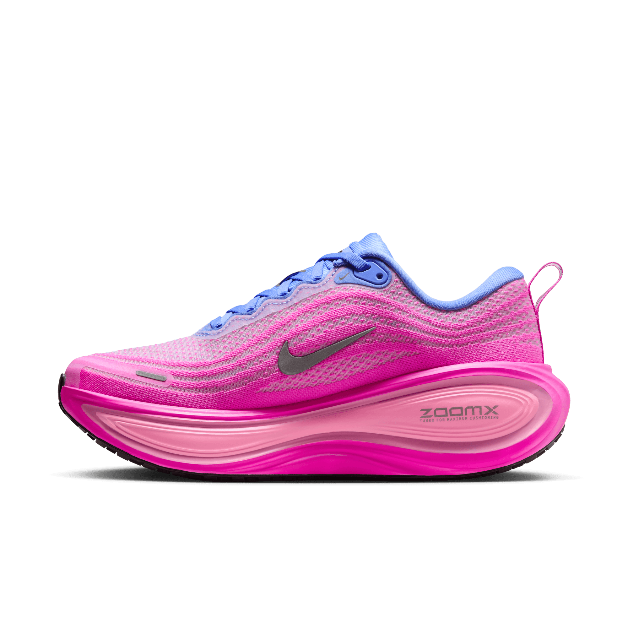 NIKE WOMEN'S VOMERO PLUS - B - ROYAL PULSE/FIRE PINK