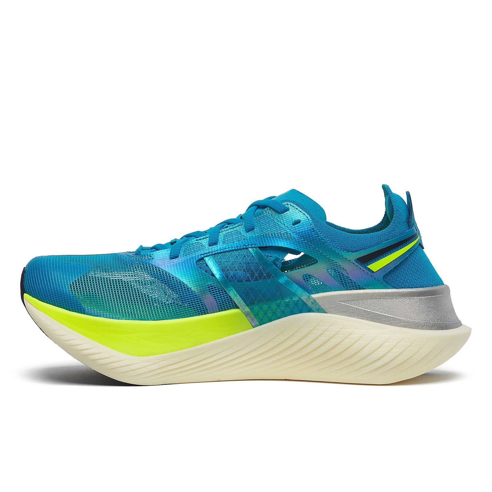 SAUCONY MEN'S ENDORPHIN ELITE - D - 221 VIZIBLUE/CITRON 