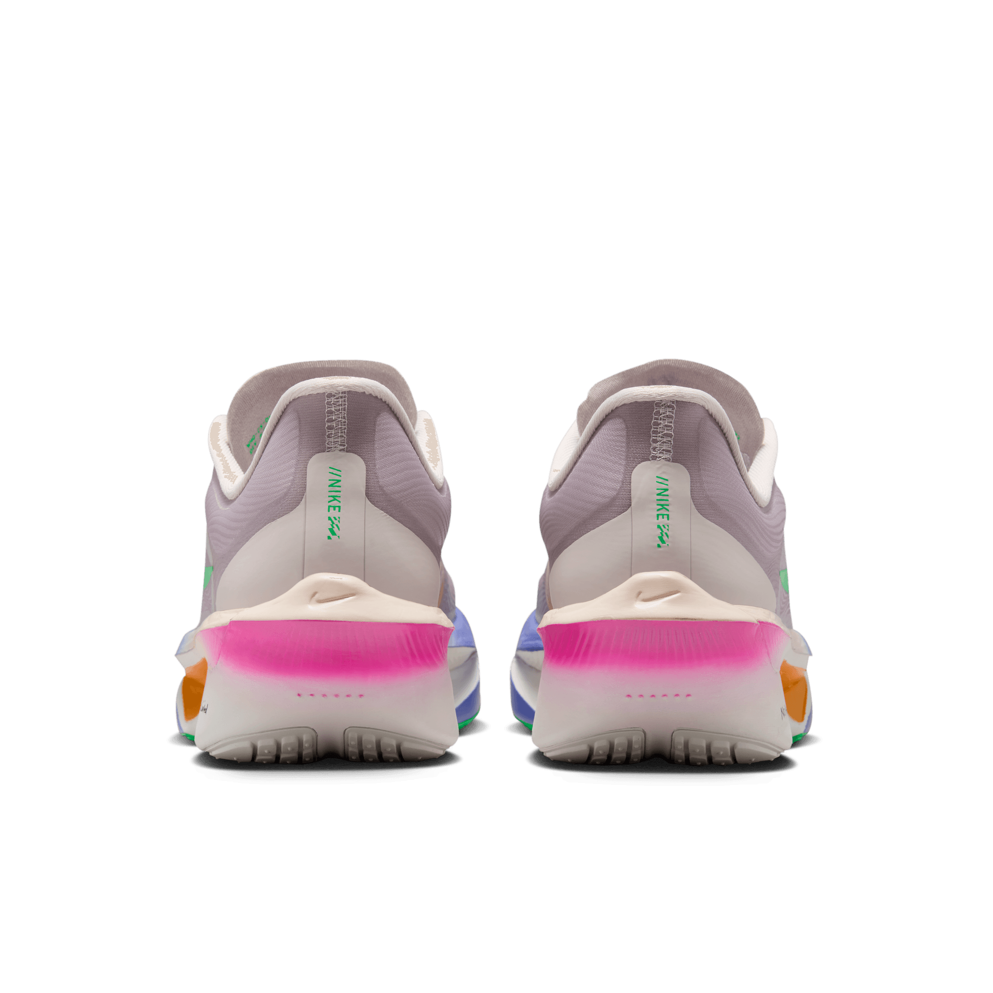 NIKE WOMEN'S ZOOM FLY 6 EK - B - SILT RED/GREEN SHOCK