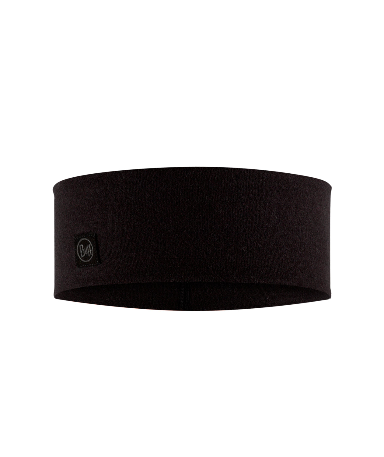 BUFF BUFF MERINO WIDE HEADBAND - BLACK