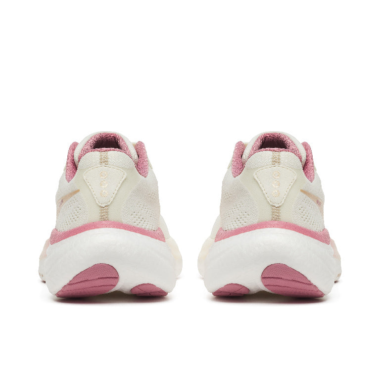 SAUCONY WOMEN'S RIDE 19 - B - VANILLA/MAUVE