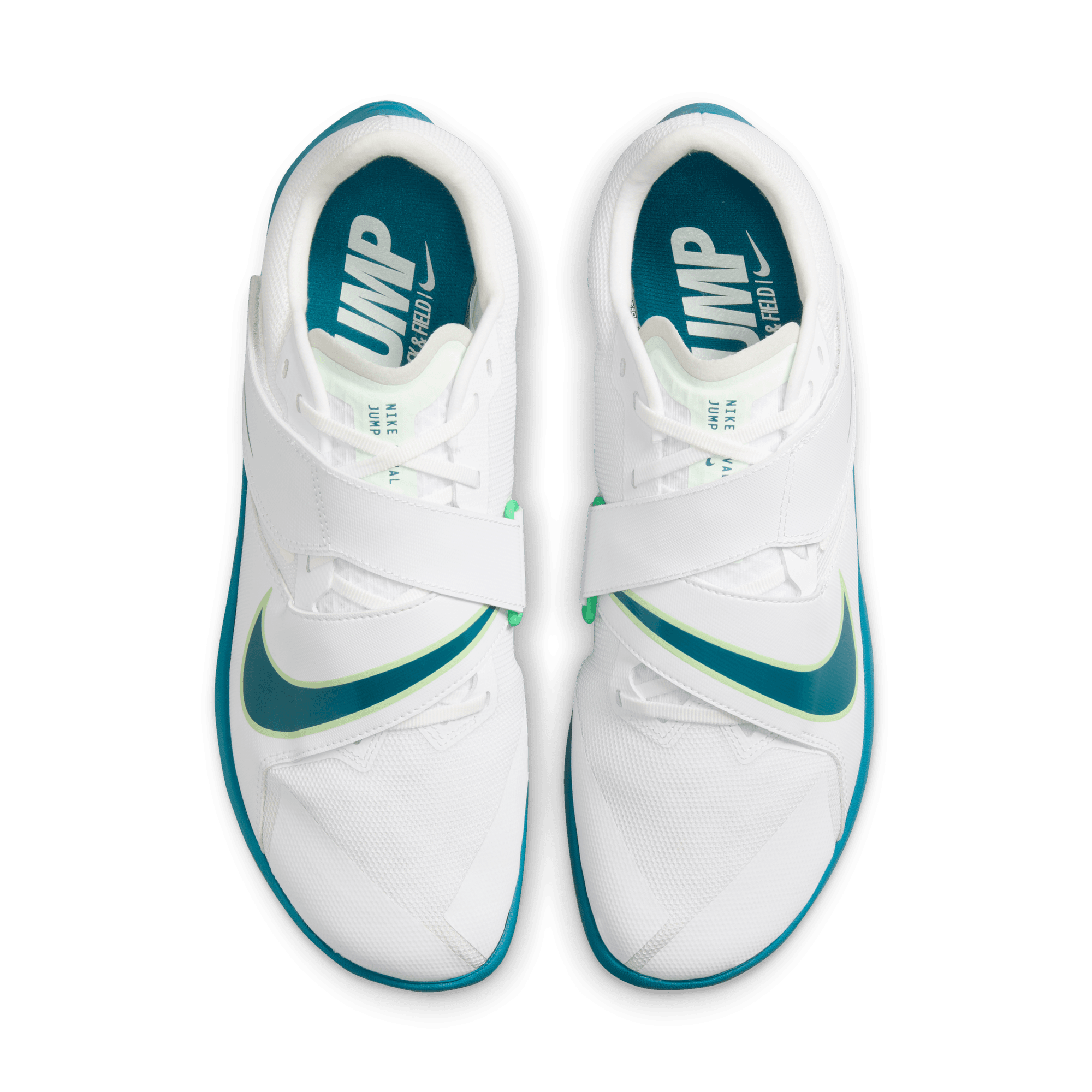 NIKE ZOOM RIVAL JUMP - D - 100 WHITE/BRIGHT SPRUCE