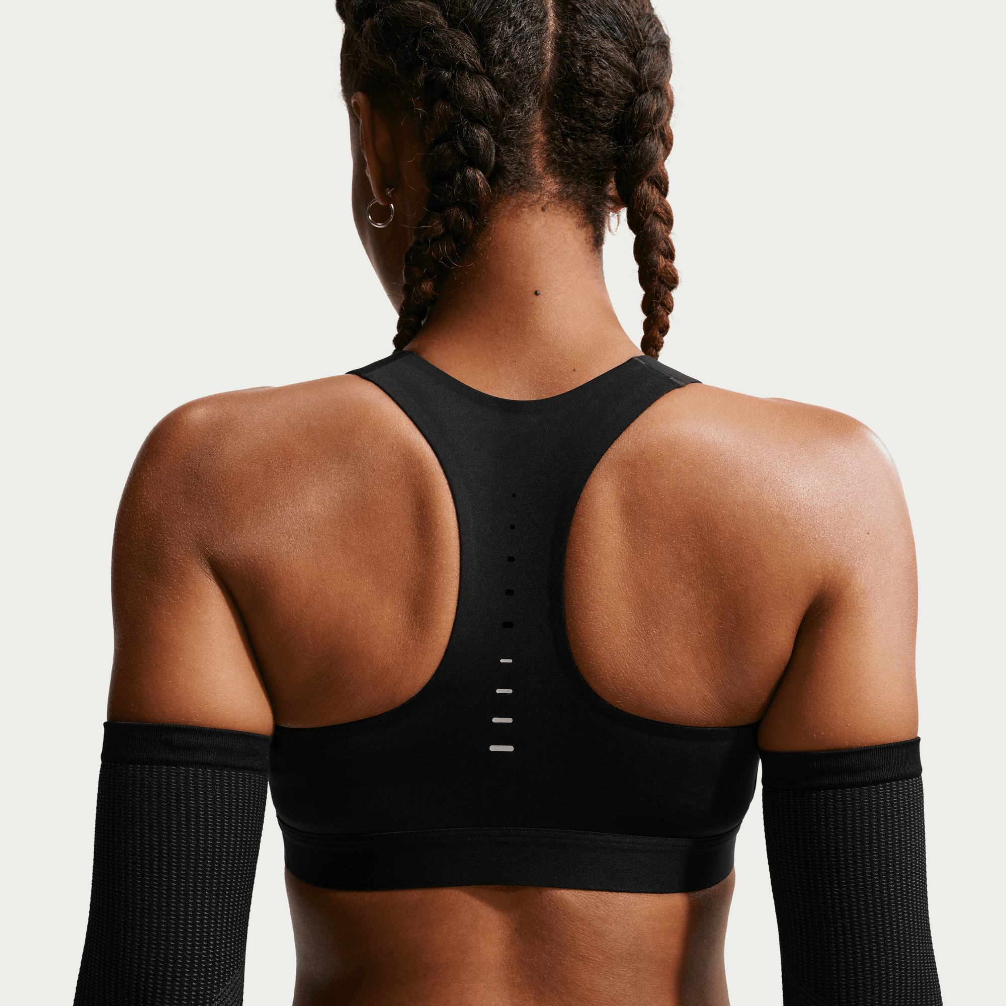 NIKE WOMEN'S SWIFT BRA - BLACK