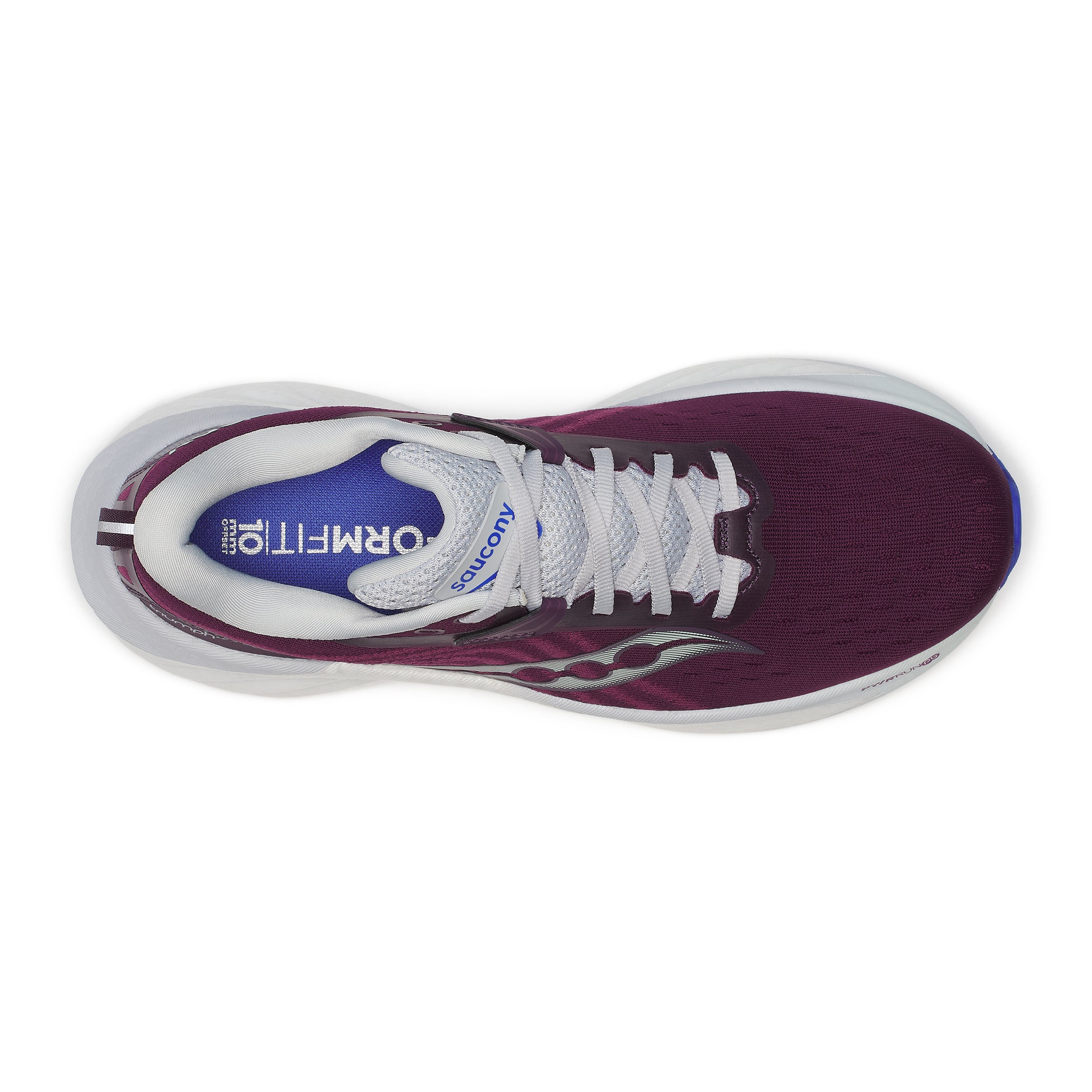 SAUCONY WOMEN'S TRIUMPH 22 - B - 241 PLUM/ROYAL 