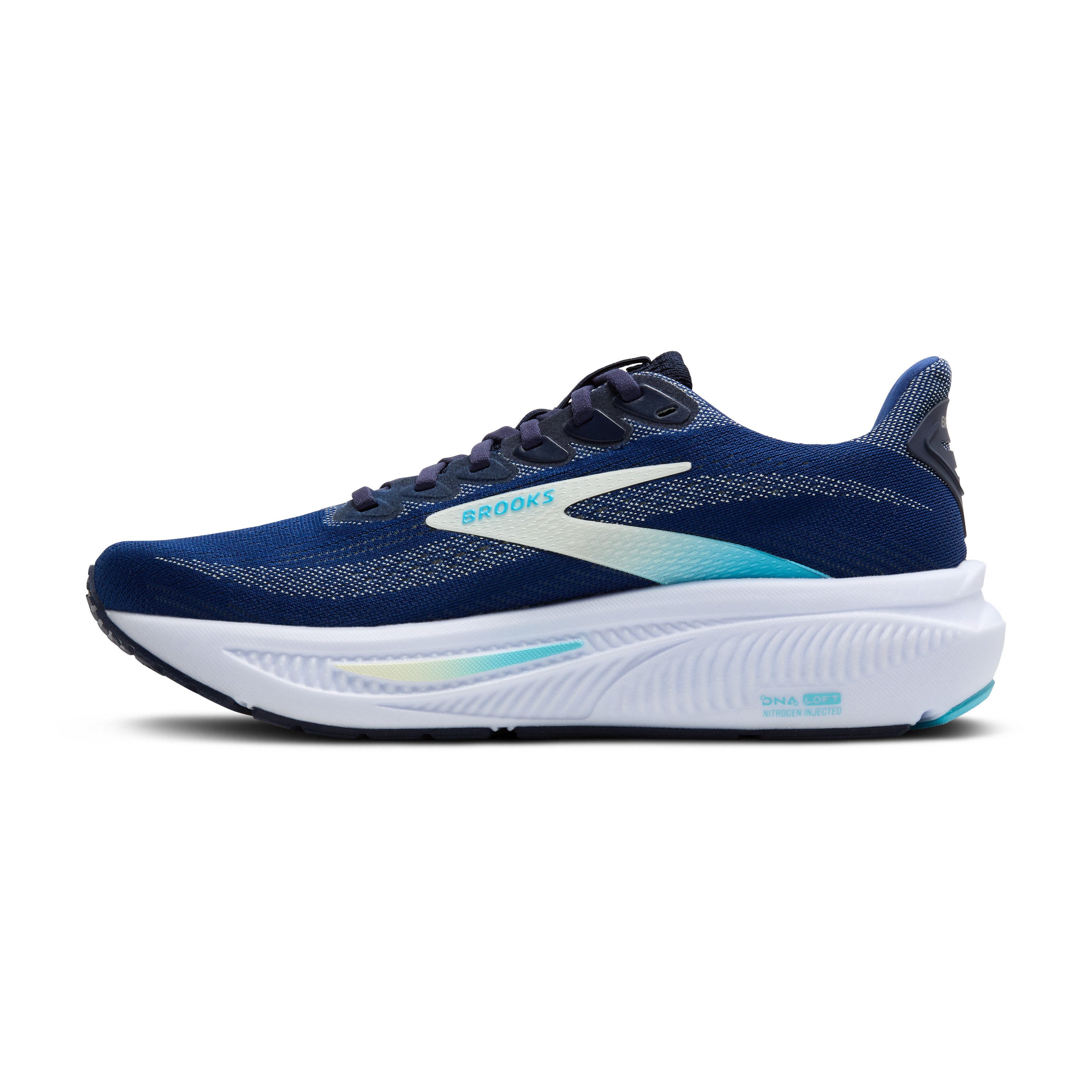 WOMEN'S GHOST 17 - B - 458 NAVY/GREEN/TURQUOISE | Performance