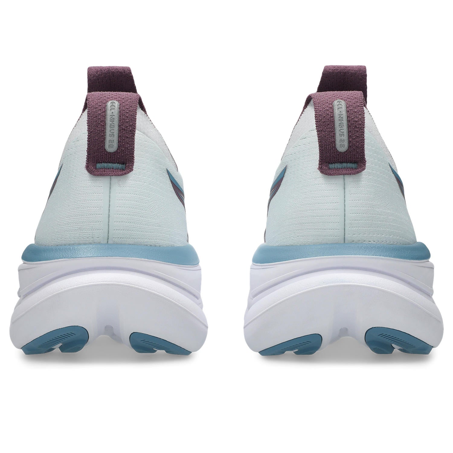 ASICS WOMEN'S NIMBUS 28 - B - ARCTIC BLUE/VELVET PURPLE