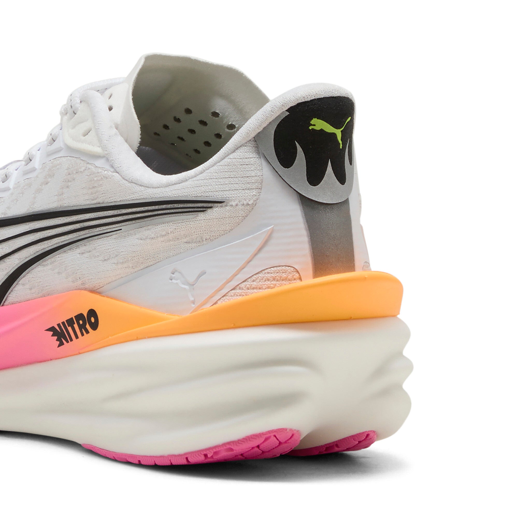 WOMEN'S DEVIATE NITRO 4 - B - PUMA WHITE/POISON PINK