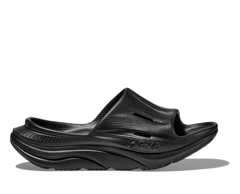 ORA RECOVERY SLIDE 3 - BLACK/BLACK | Performance Running Outfitters