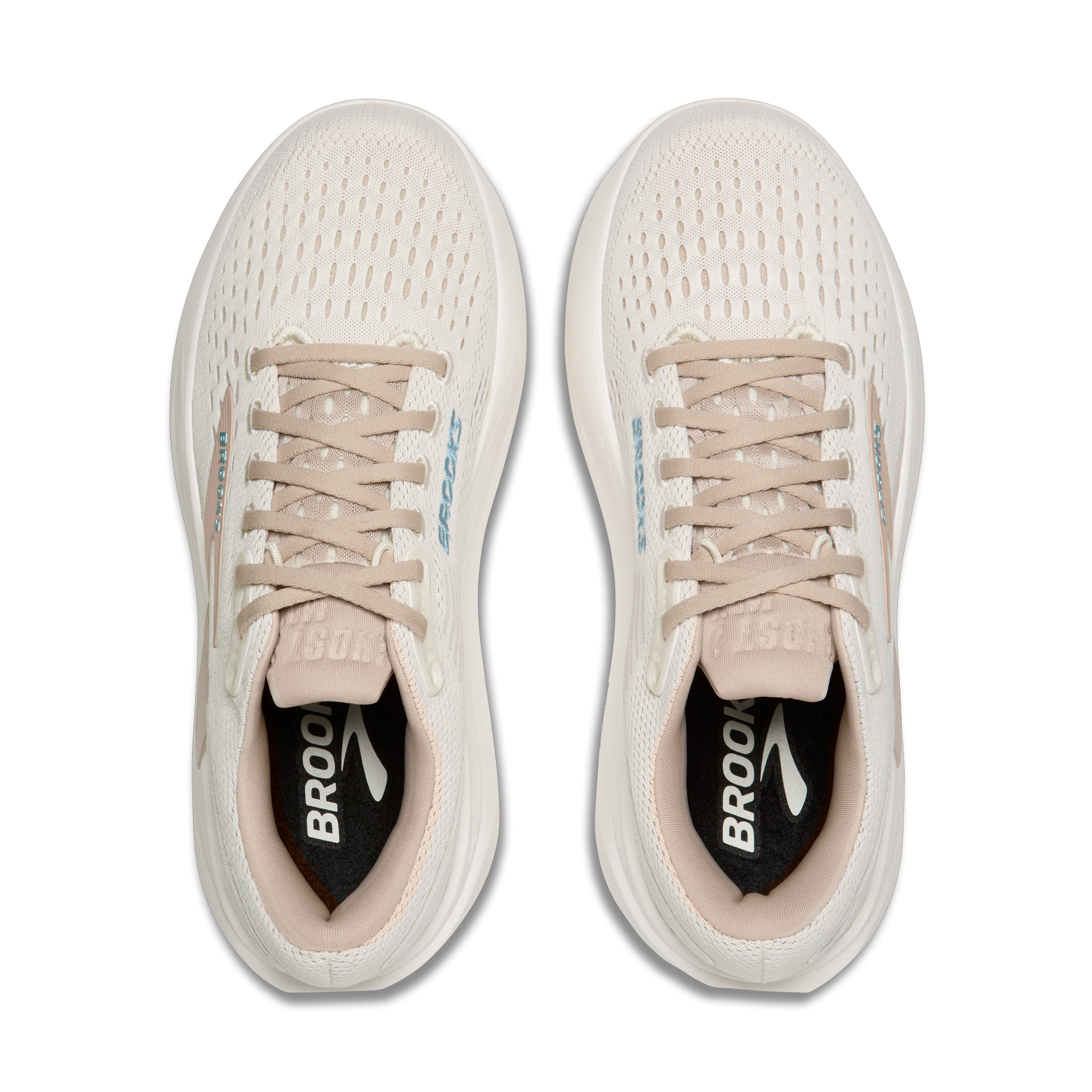 WOMEN'S GHOST MAX 3 - X-WIDE 2E - COCONUT/CHATEAU GREY/BLUE - SIZE 9.0