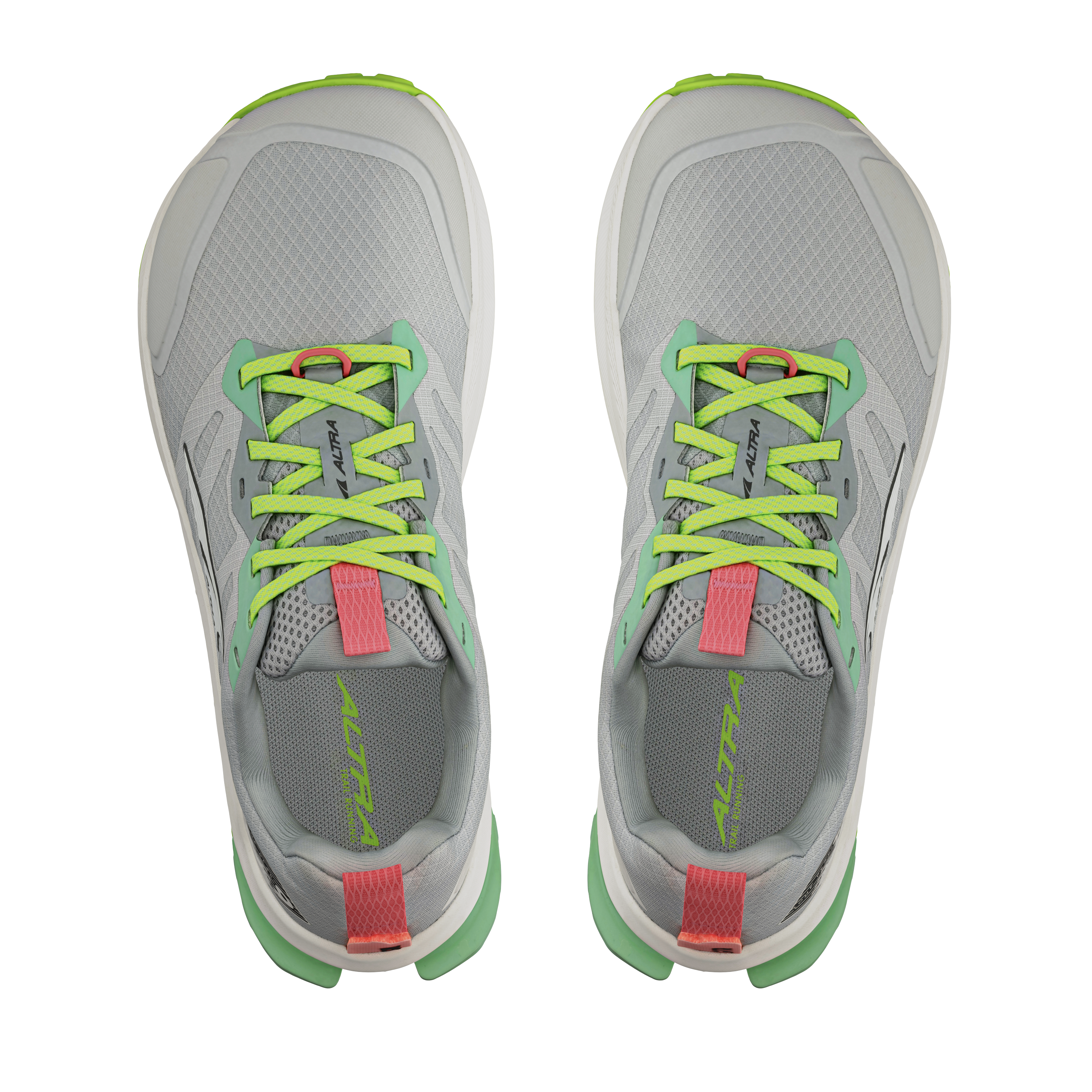 WOMEN'S LONE PEAK 9 - B - GREY/LIME - SIZE 11.5