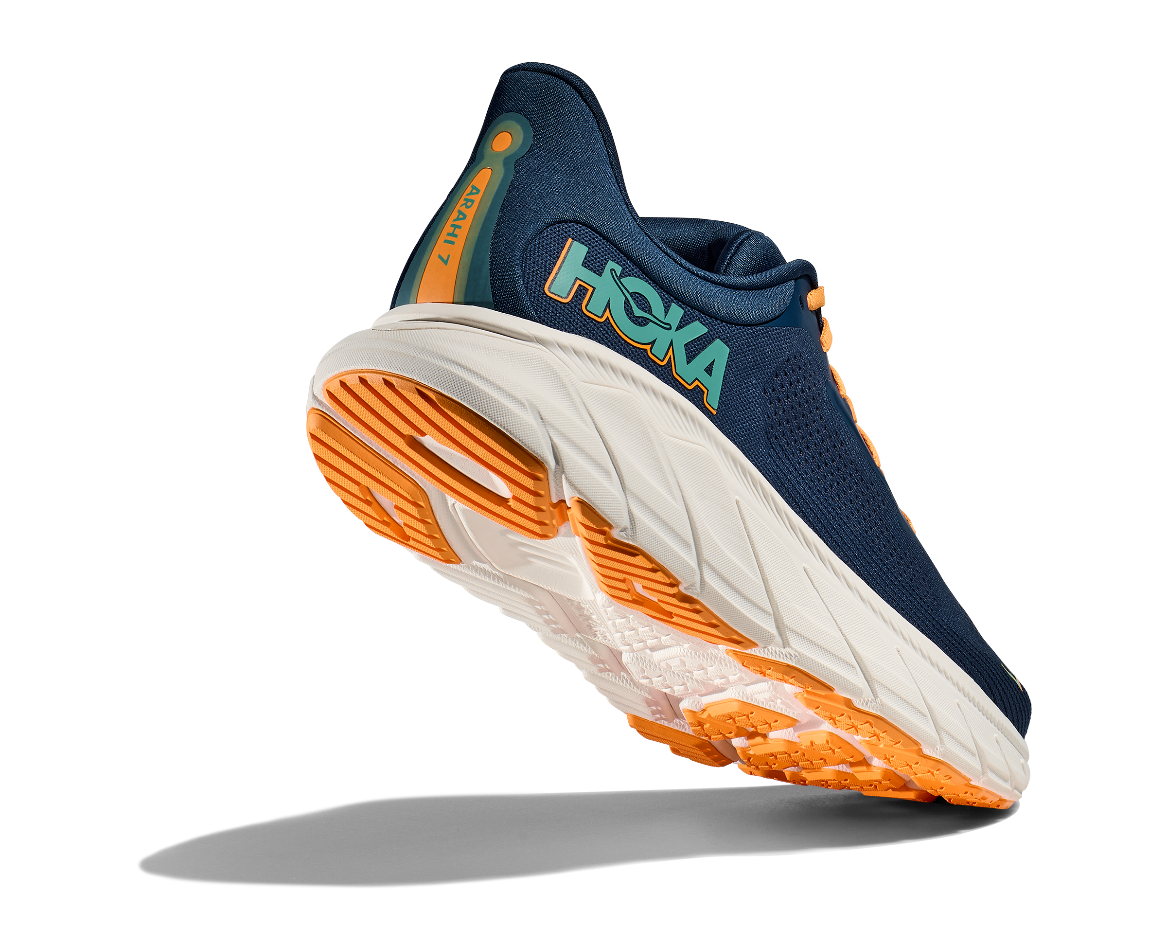 HOKA MEN'S ARAHI 7 - D - MTSH MIDNIGHT/SHORELINE 