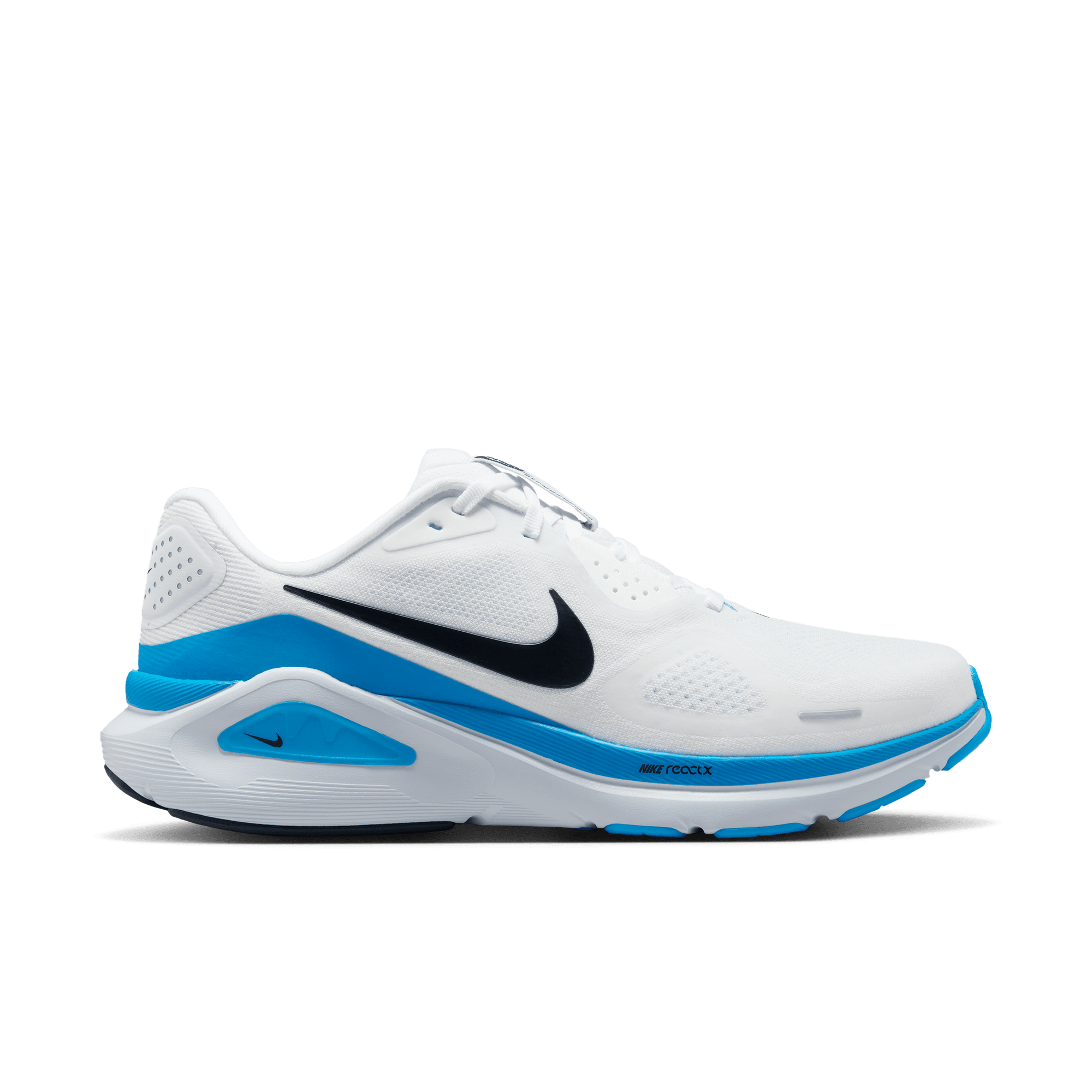 NIKE MEN'S STRUCTURE 26 - D - WHITE/BLACK/BLUE HERO 7.0