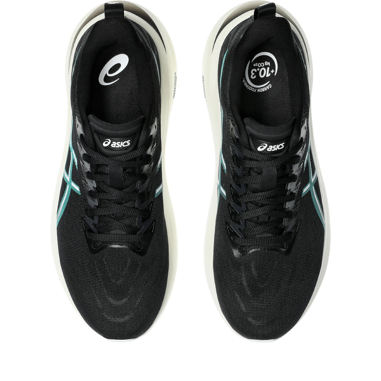 ASICS MEN'S GT-2000 13 - D - 004 BLACK/WAVE TEAL