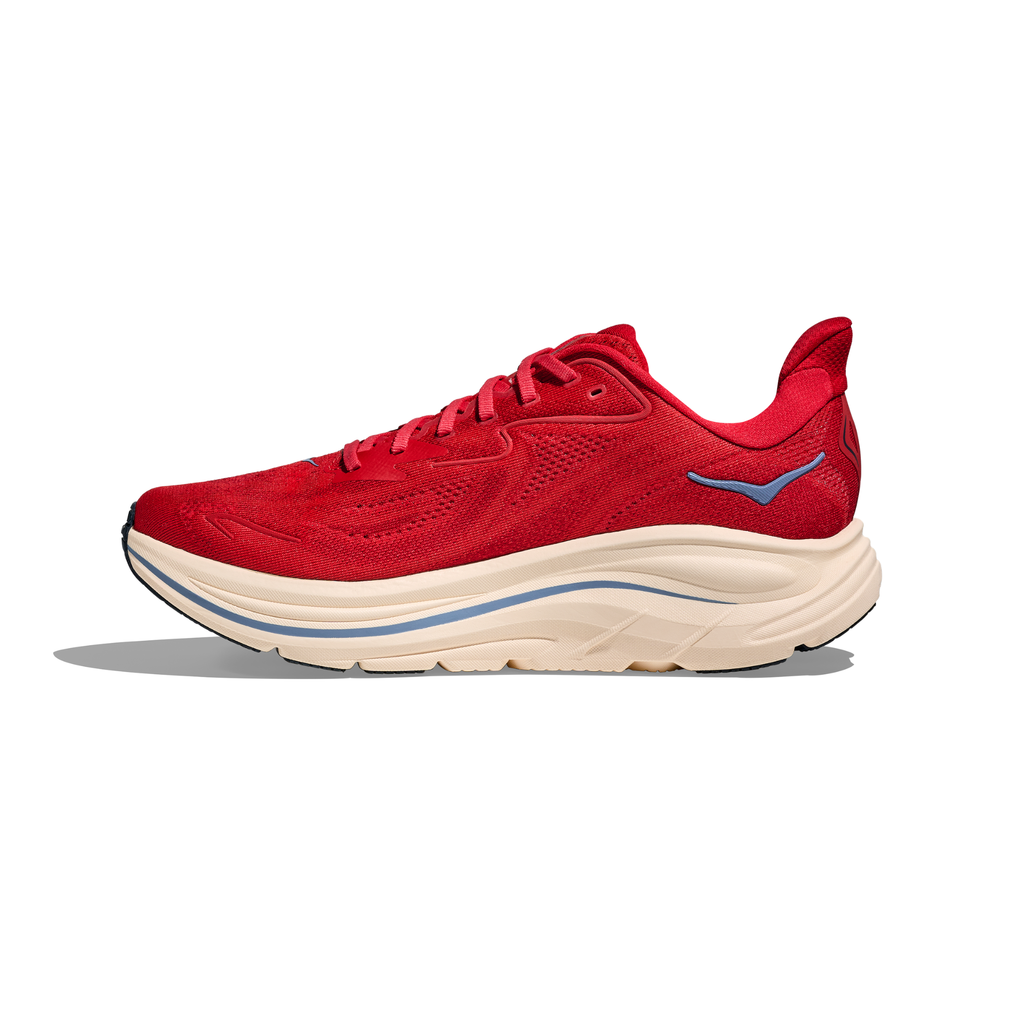 HOKA MEN'S CLIFTON 10 - D - VERMILLION/VARSITY NAVY