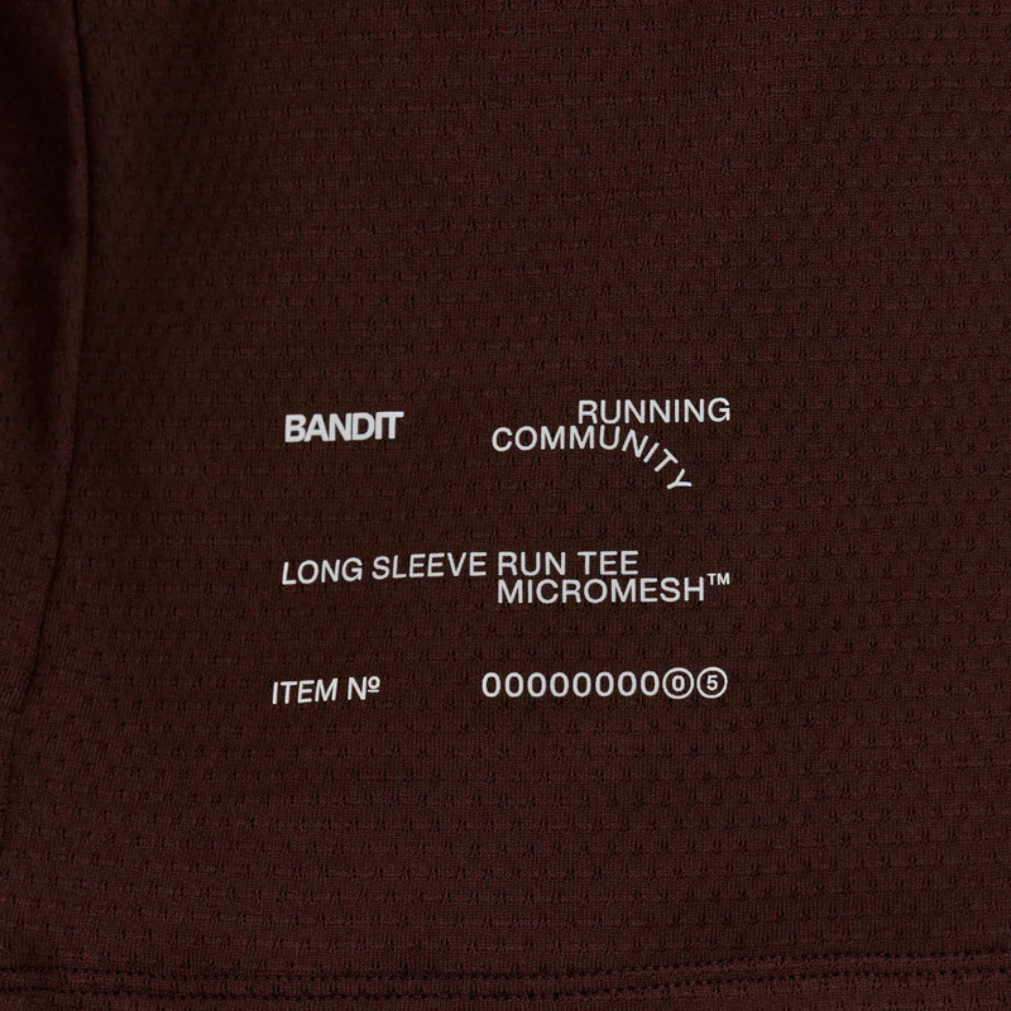 BANDIT WOMEN'S MICROMESH LS PERFORMANCE TEE - CACAO