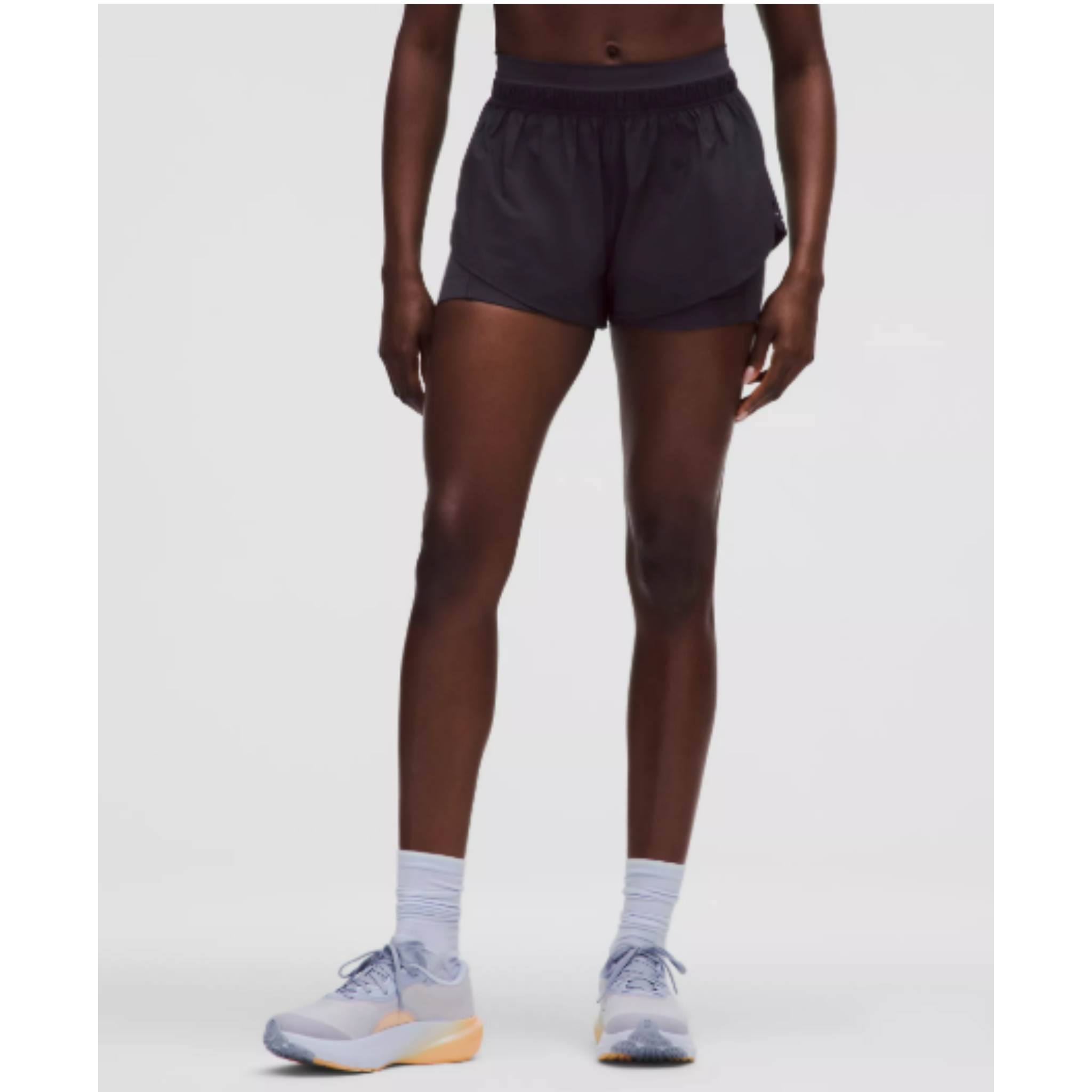 LULULEMON WOMEN'S TRANSLUCENT 2-IN-1 HIGH-RISE SHORT 3