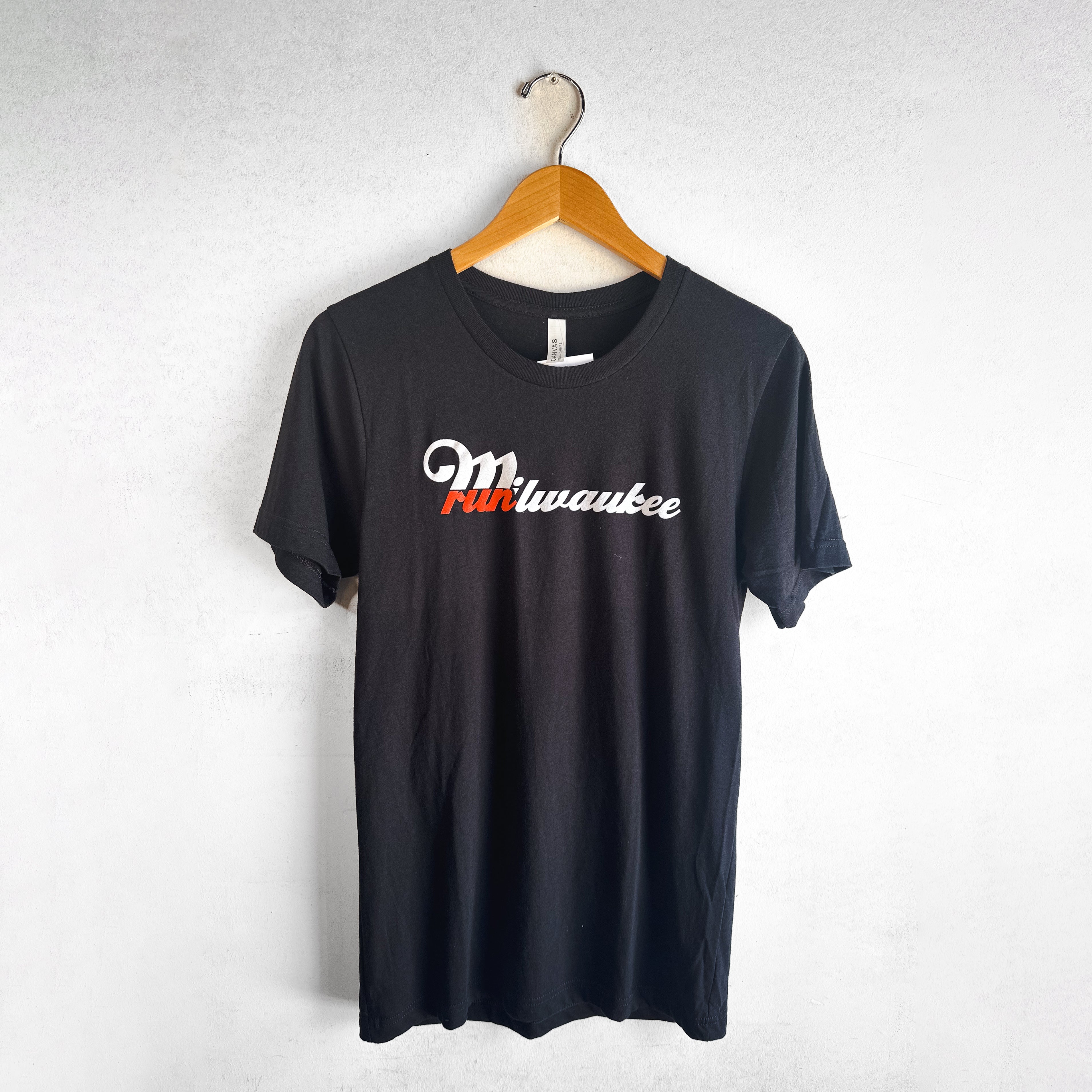 ORCHARD STREET PRESS RUN MILWAUKEE SHORT SLEEVE - BLACK XS