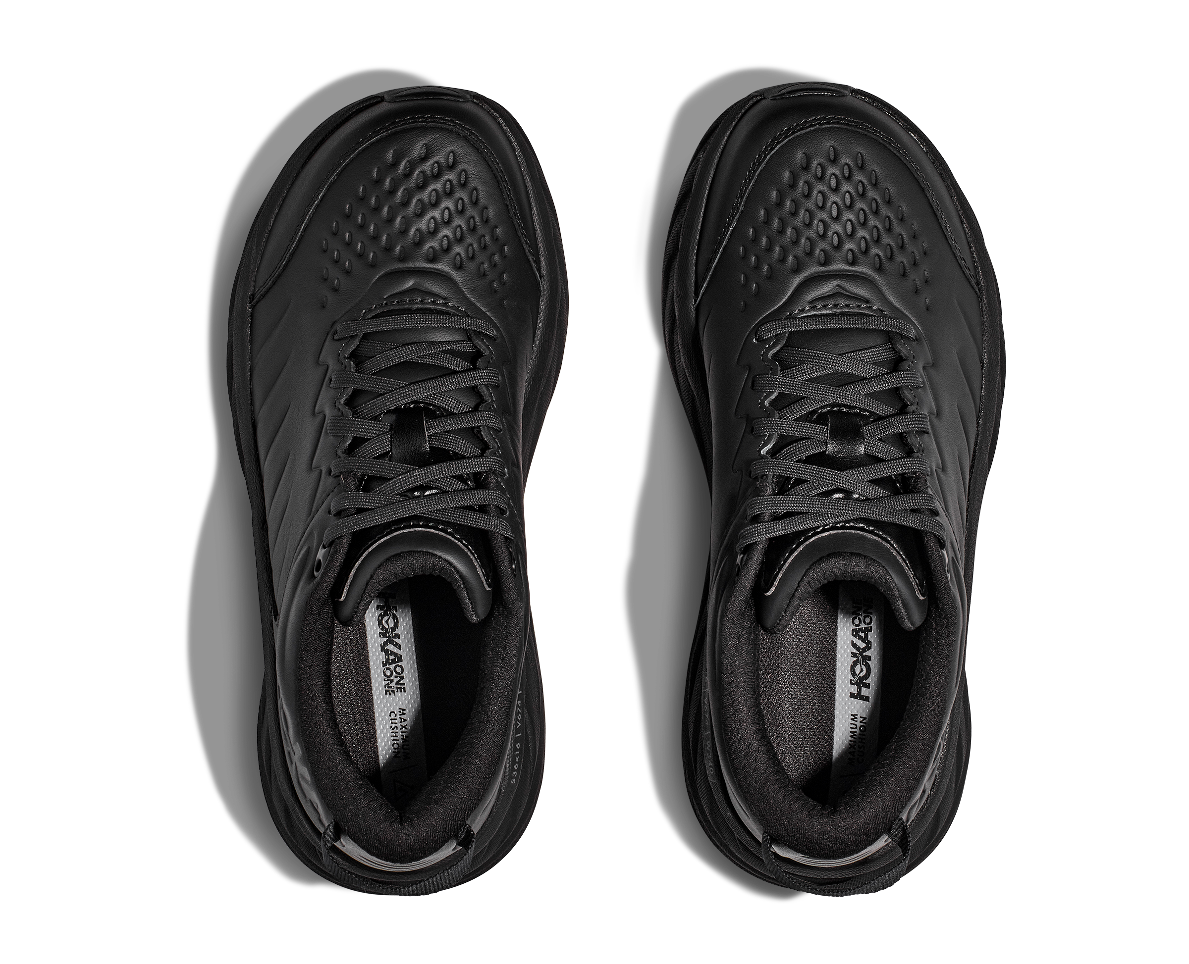 HOKA MEN'S BONDI SR - D - BLACK/BLACK