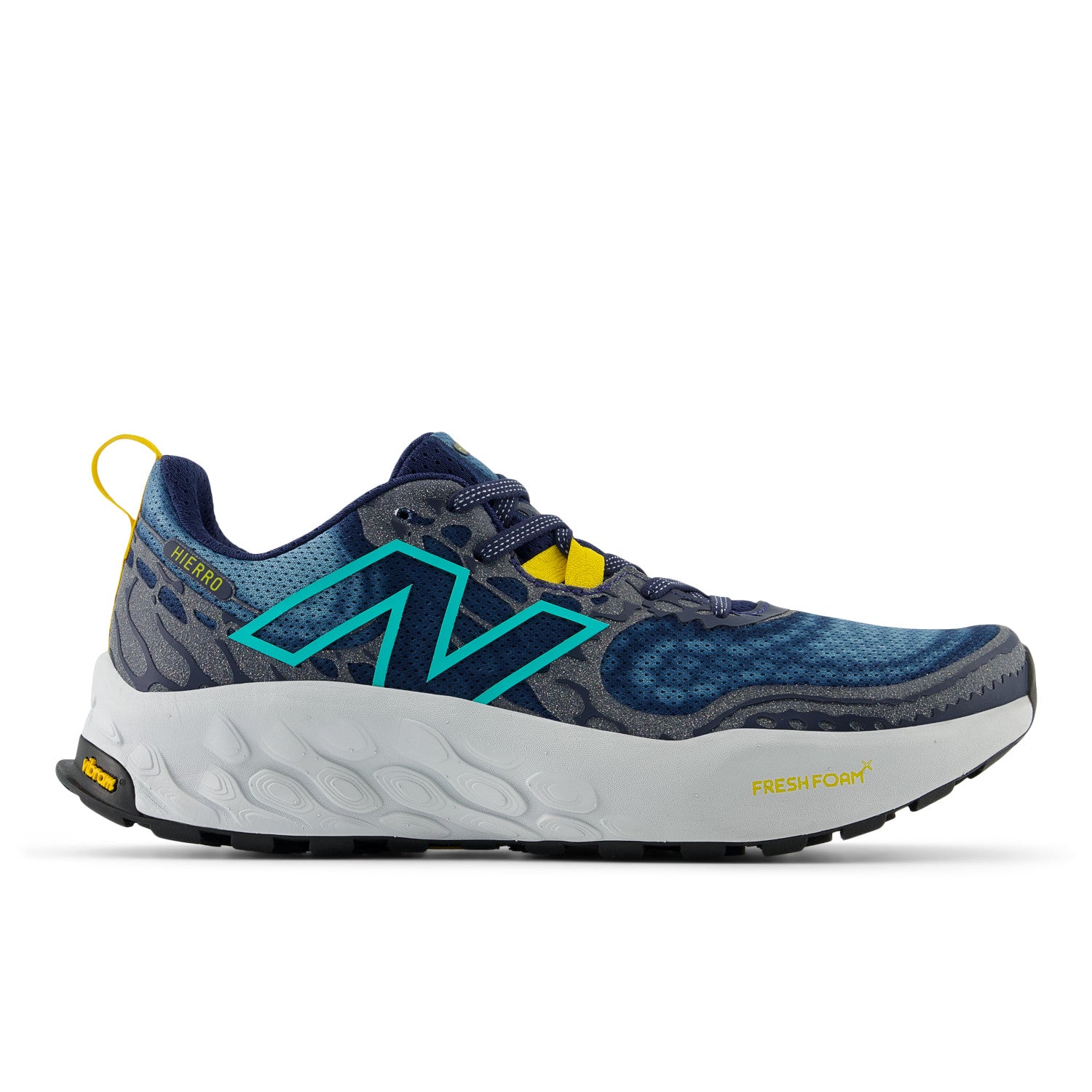 NEW BALANCE MEN'S HIERRO V8 - D - D8 NB NAVY 7.0