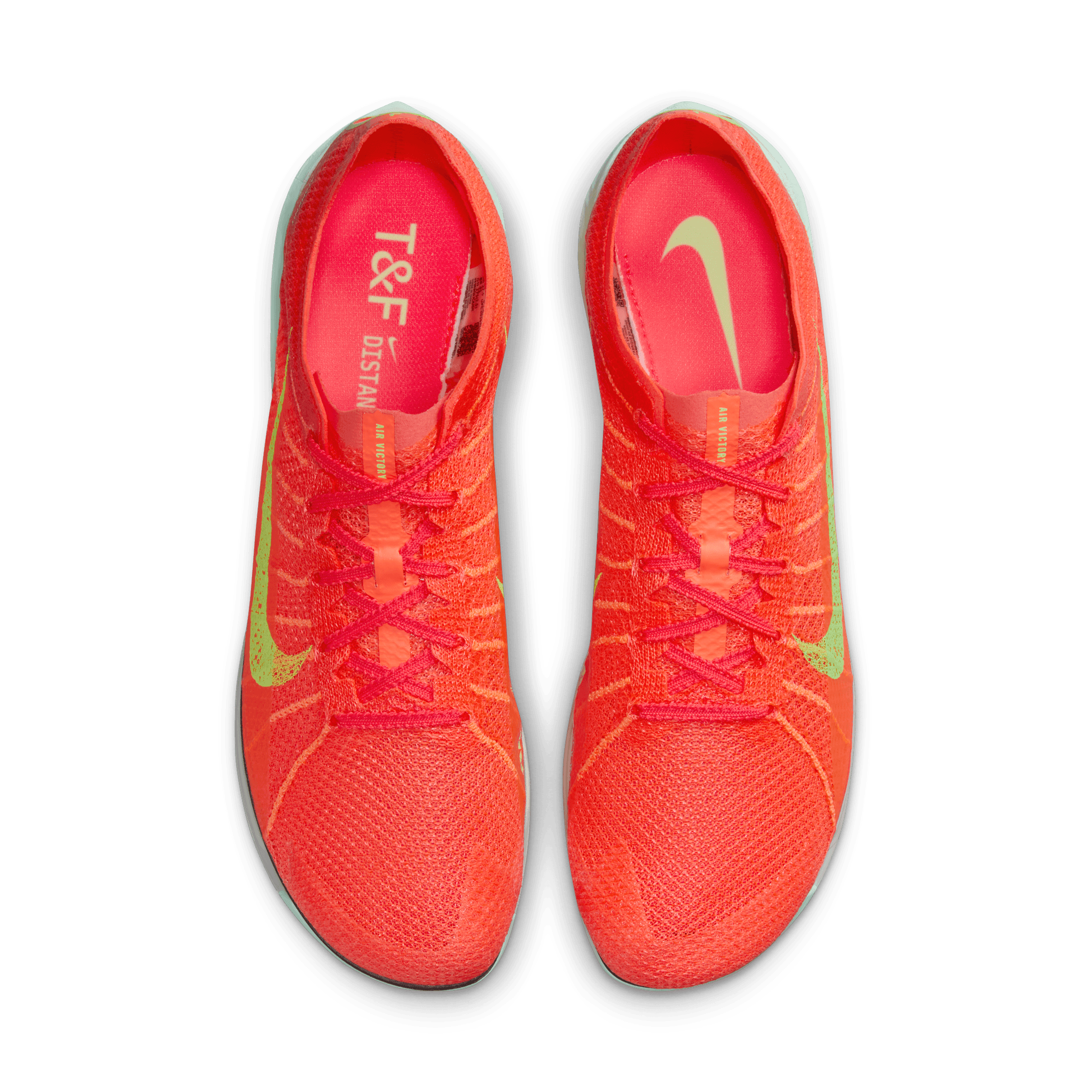 NIKE AIR ZOOM VICTORY 2 - D - 600 BRIGHT CRIMSON/WASHED CORAL