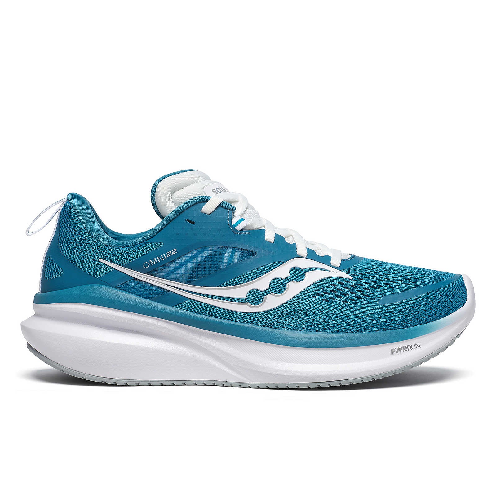 SAUCONY WOMEN'S OMNI 22 - B - 201 BAYSIDE/WHITE 5.0