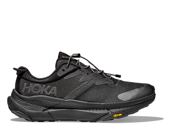 HOKA MEN'S TRANSPORT - WIDE 2E - BBLC BLACK/BLACK - size 12.0 